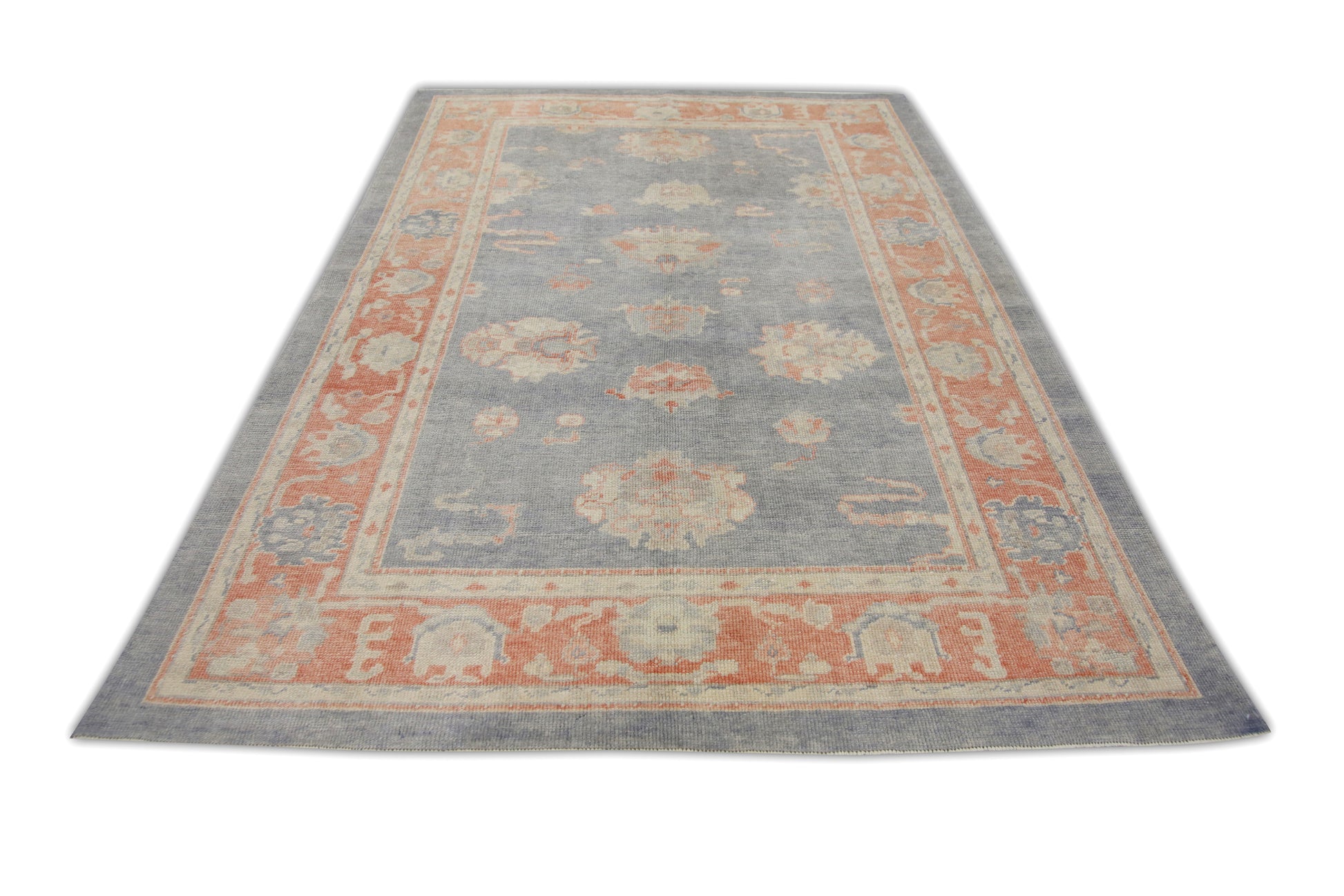 Turkish Oushak Rug 6'3" x 9'2" #1079