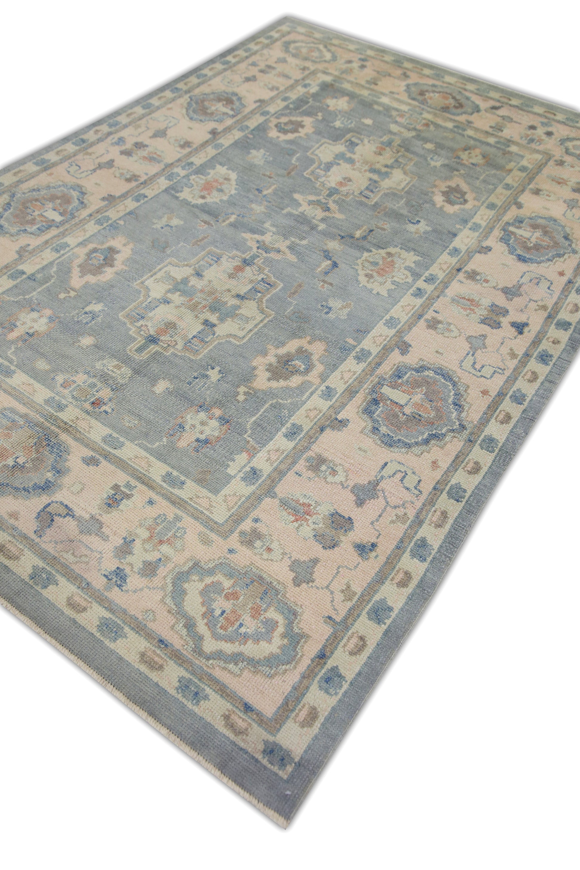 Turkish Oushak Rug 6'1" x 9' #1060