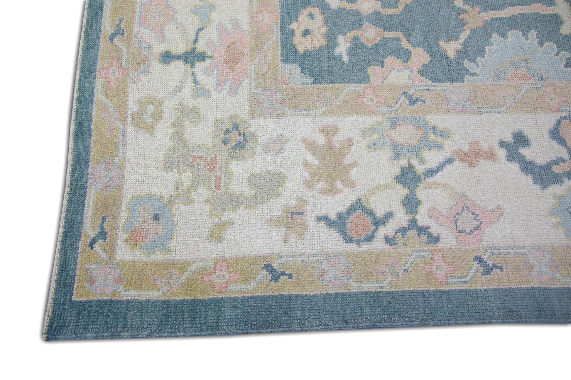 Turkish Oushak Rug 8'7" x 9'10" #5553