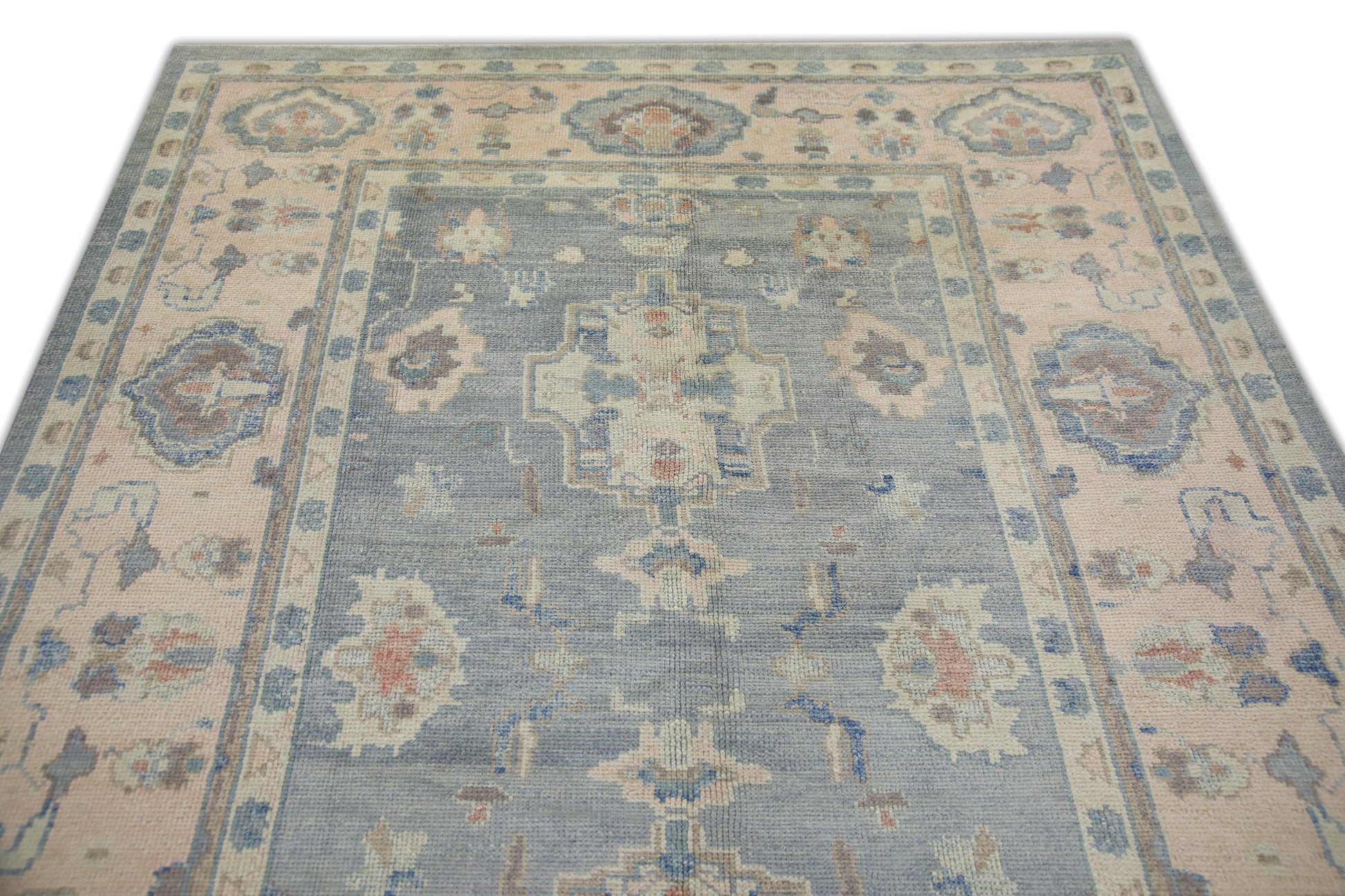 Turkish Oushak Rug 6'1" x 9' #1060