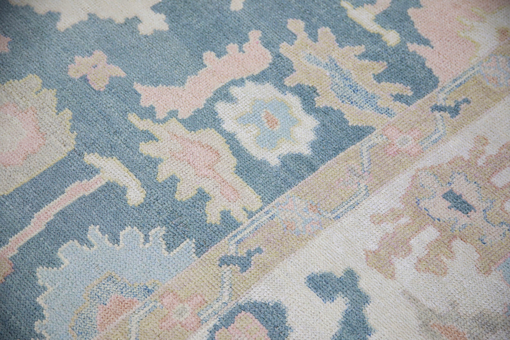 Turkish Oushak Rug 8'7" x 9'10" #5553