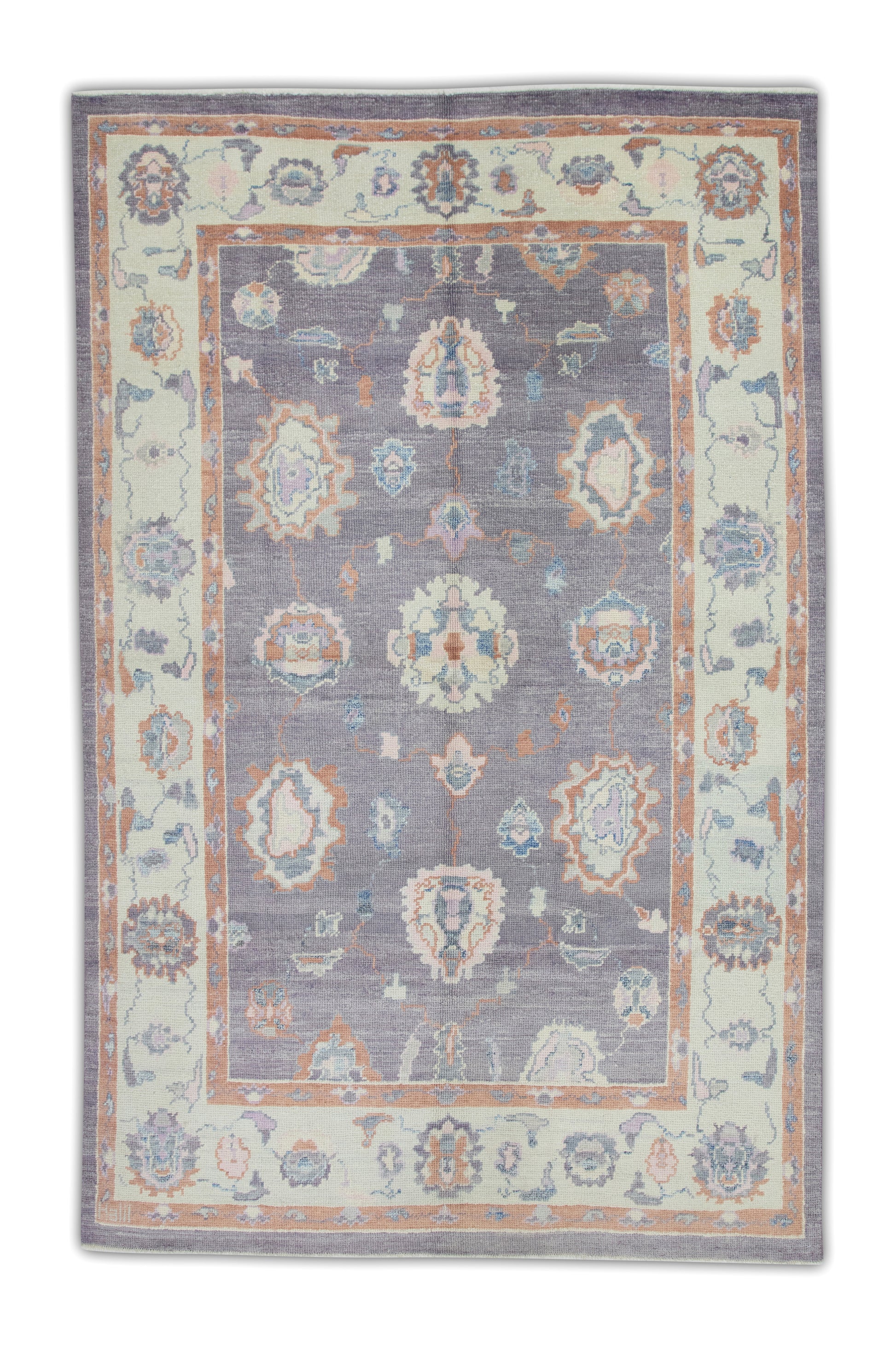 Turkish Oushak Rug 6'2" x 9'3" #2030
