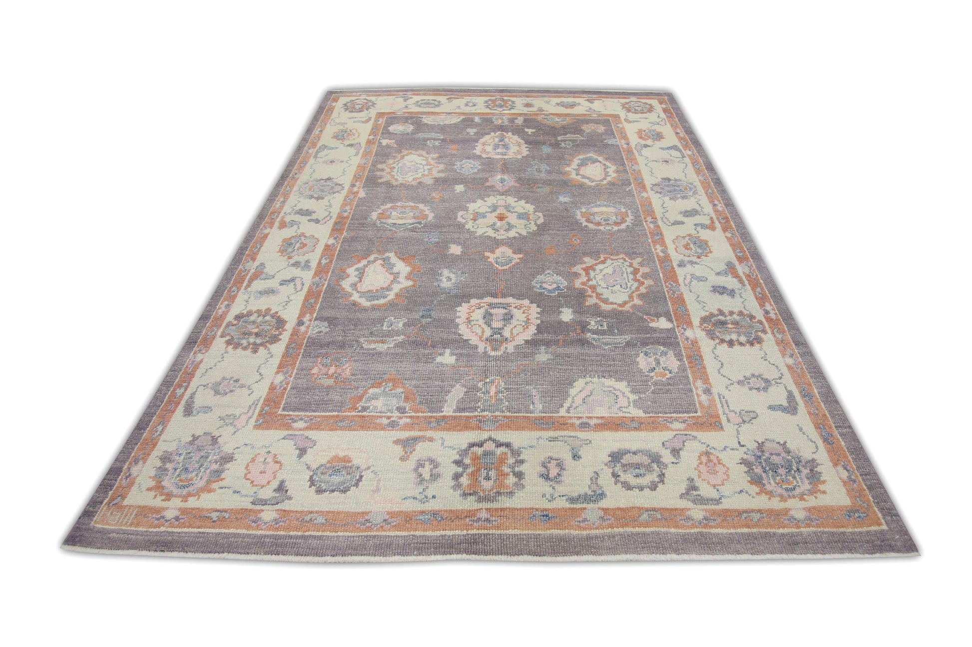 Turkish Oushak Rug 6'2" x 9'3" #2030