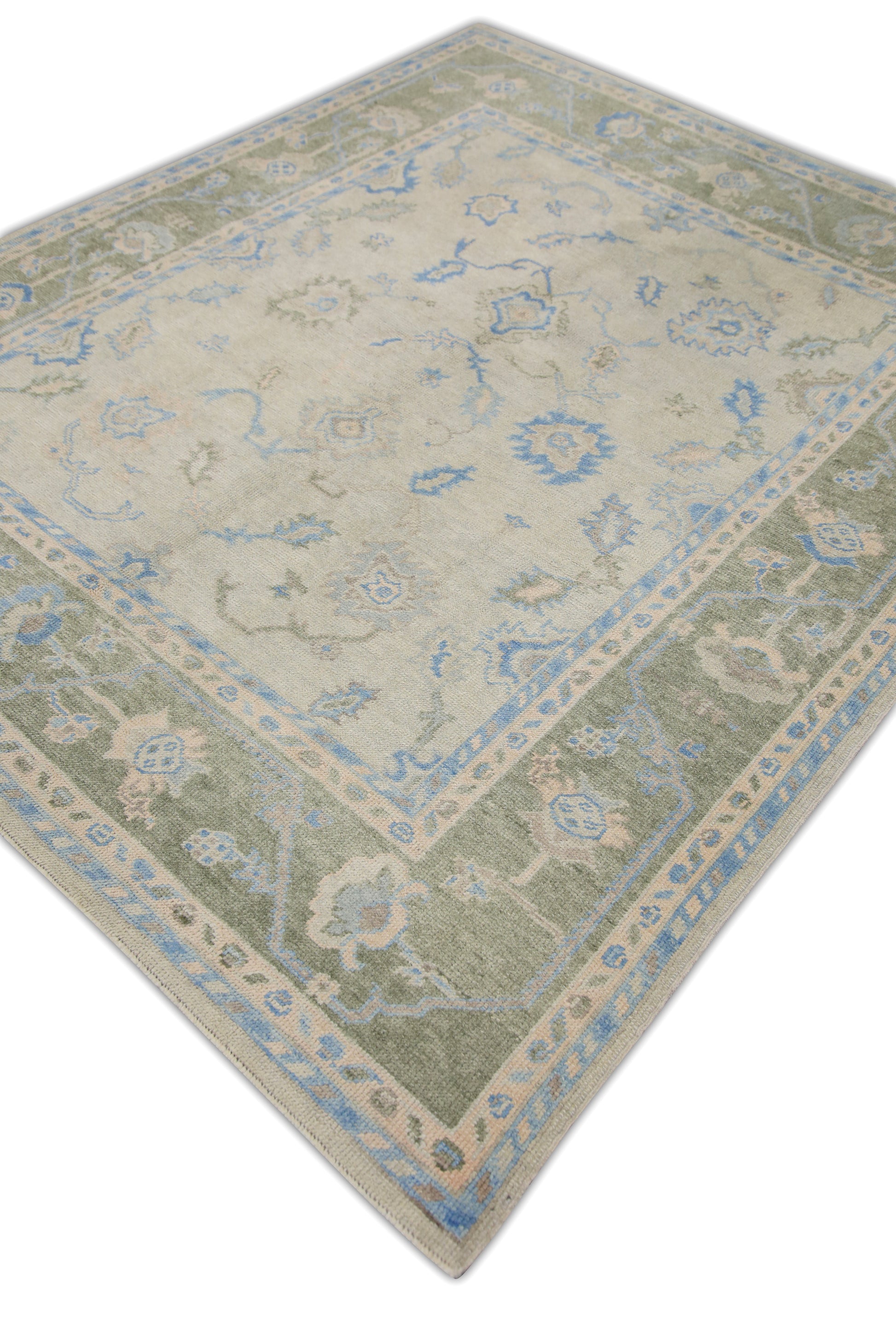 Turkish Oushak Rug 6'10" x 8'1" #2025