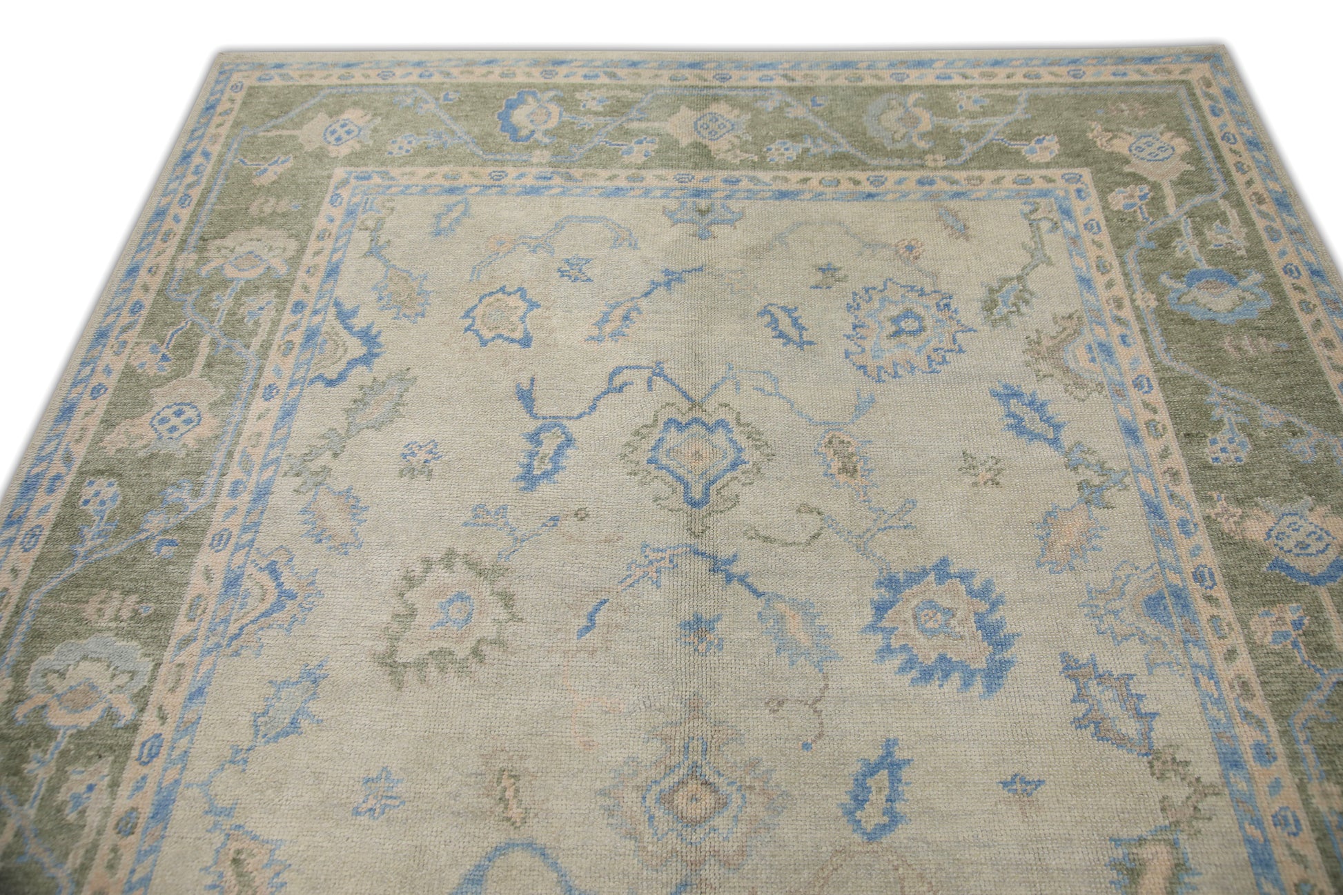 Turkish Oushak Rug 6'10" x 8'1" #2025
