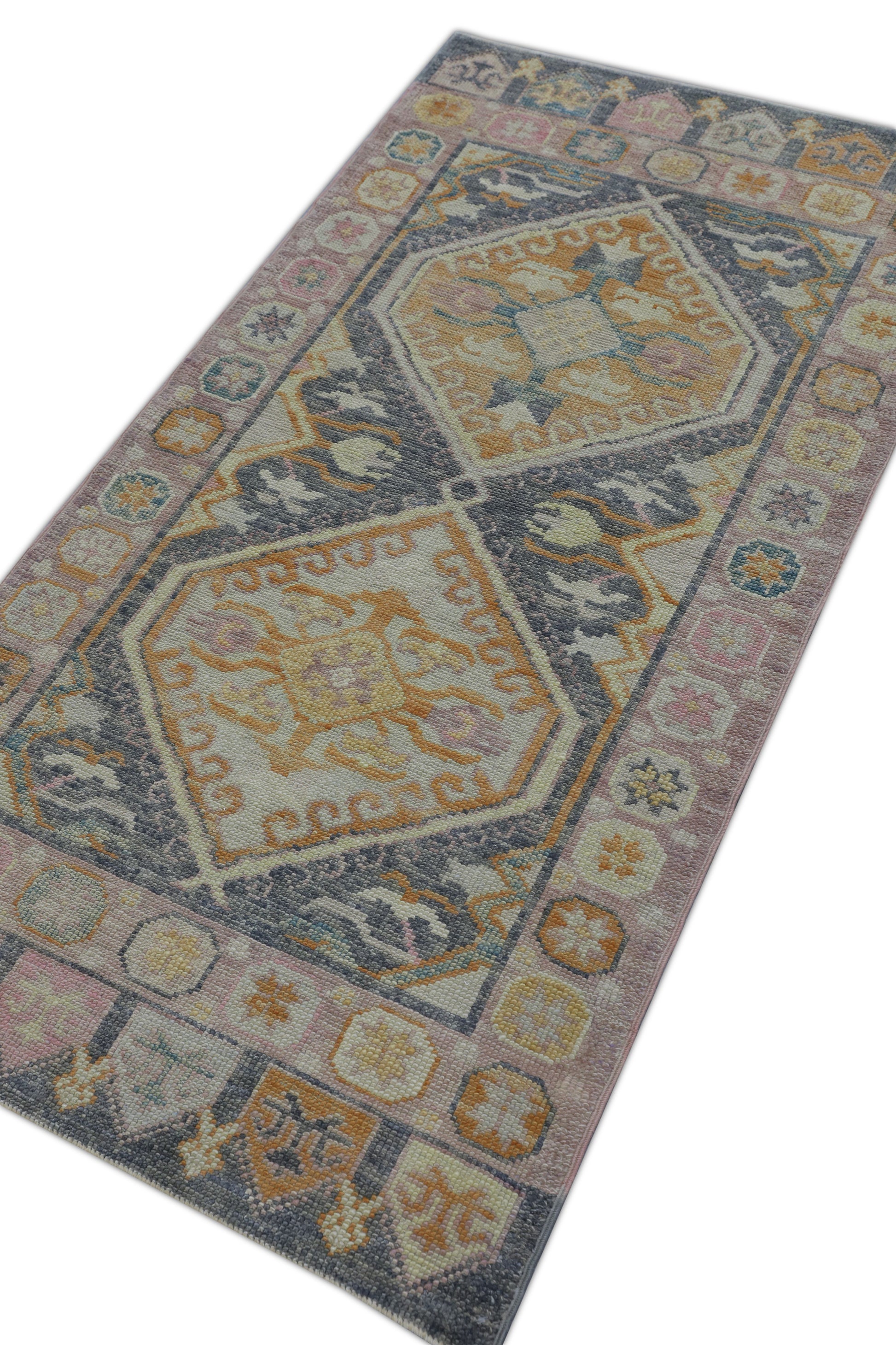 Turkish Oushak Rug 3'1" x 5'11" #2776