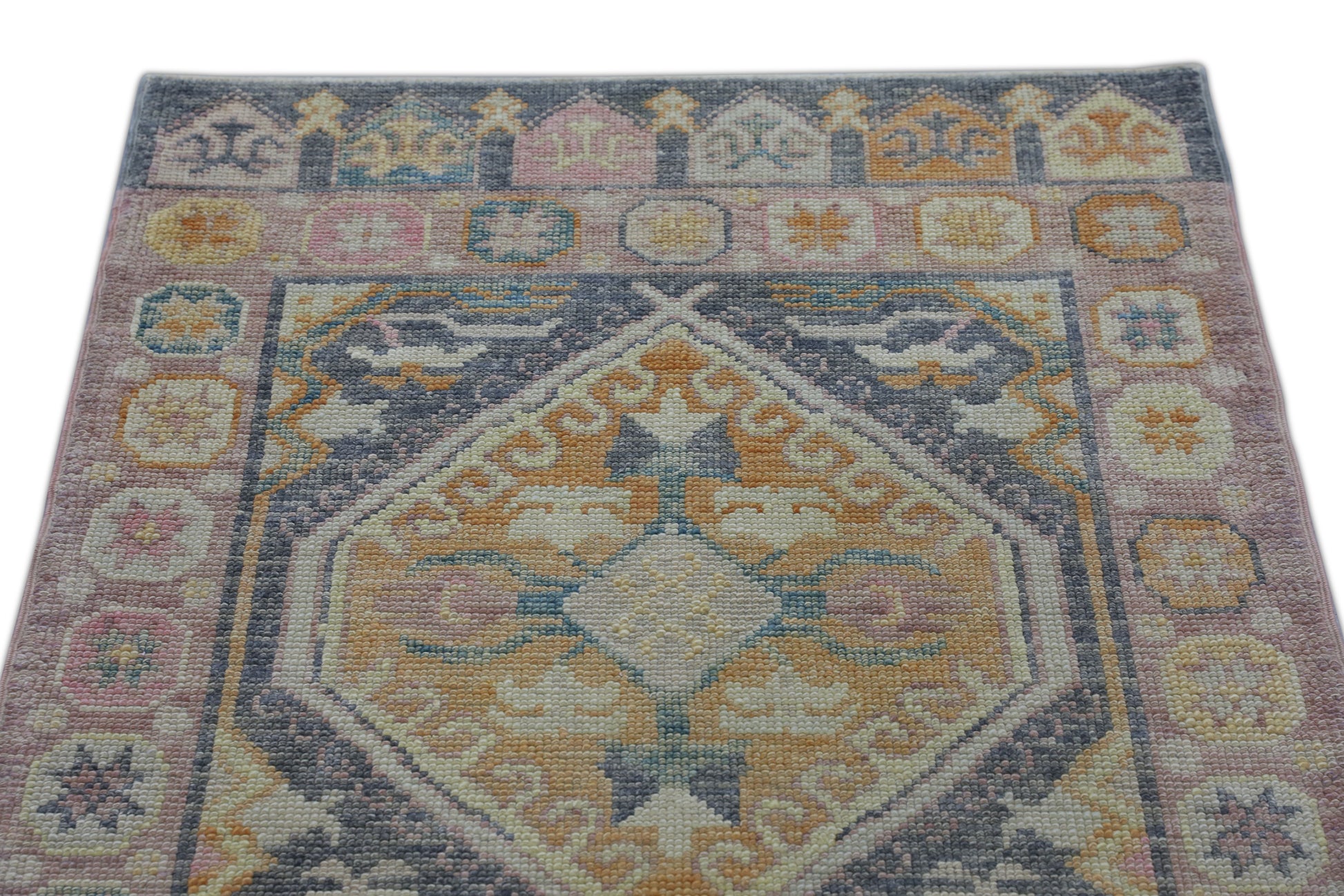 Turkish Oushak Rug 3'1" x 5'11" #2776