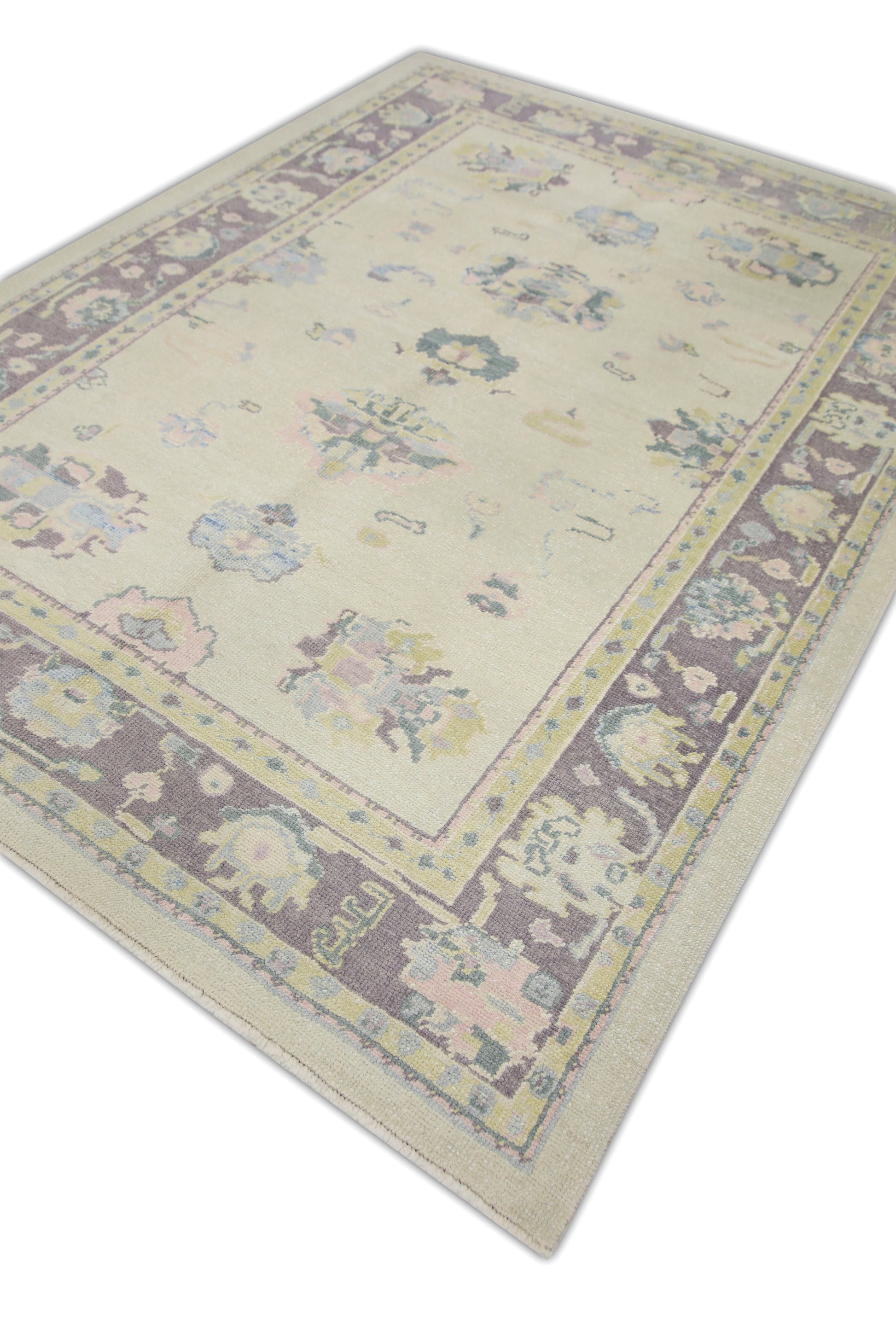 Turkish Oushak Rug 6'7" x 8'10" #2029