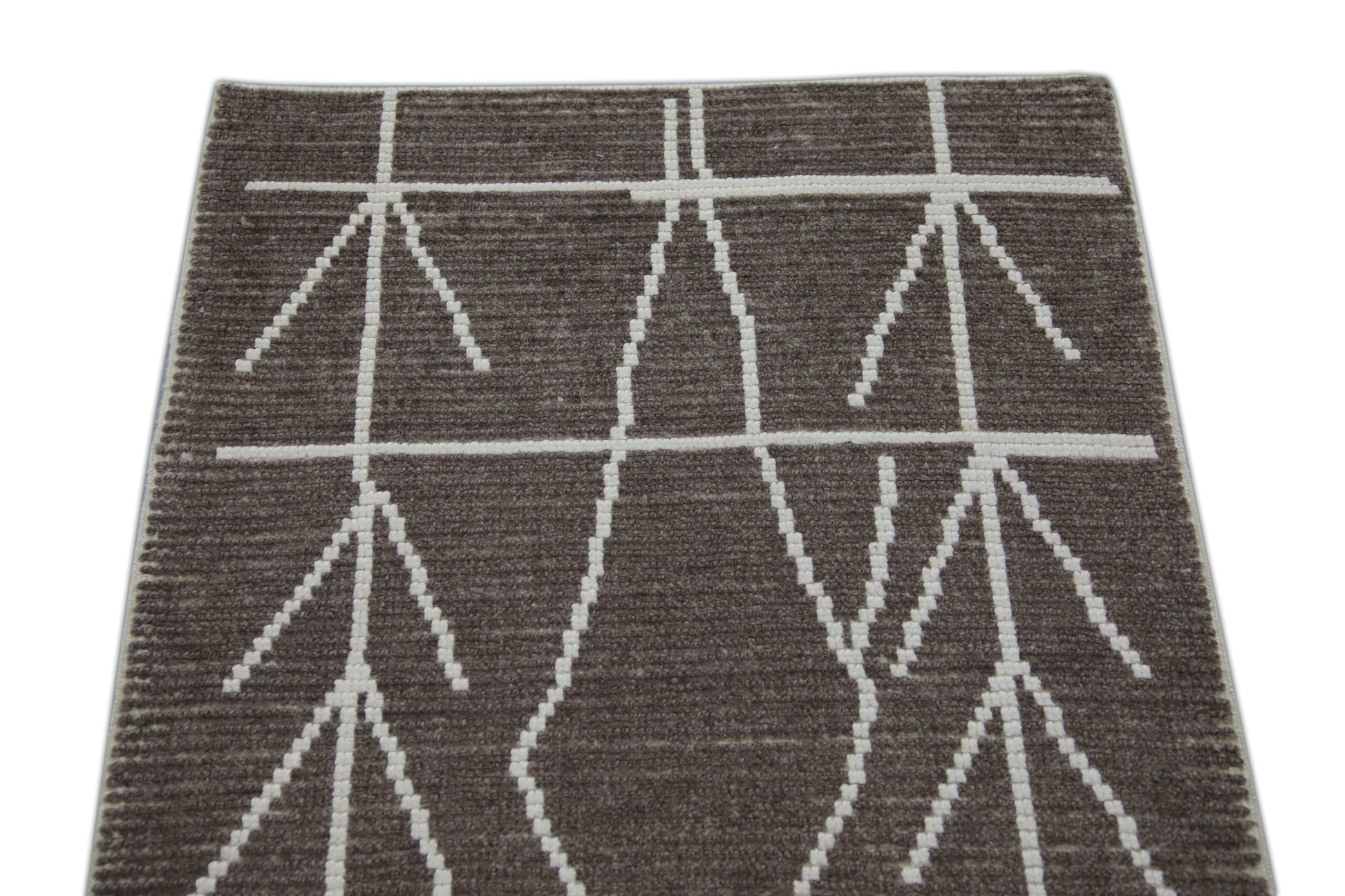 Turkish Tulu Rug Hand Knotted 2'10" x 10'7" #4747