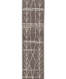 Turkish Tulu Rug Hand Knotted 2'10" x 10'7" #4747