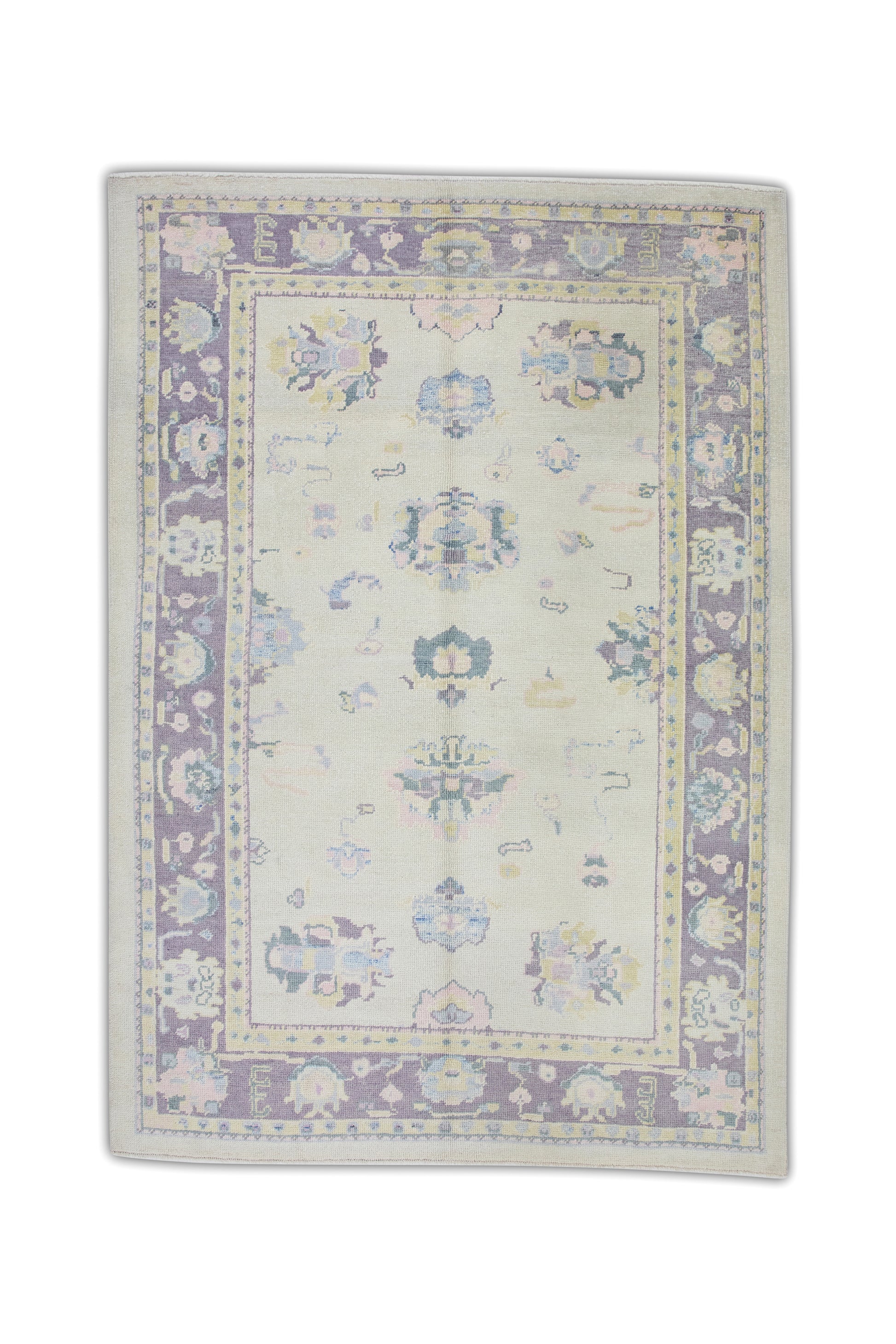 Turkish Oushak Rug 6'7" x 8'10" #2029