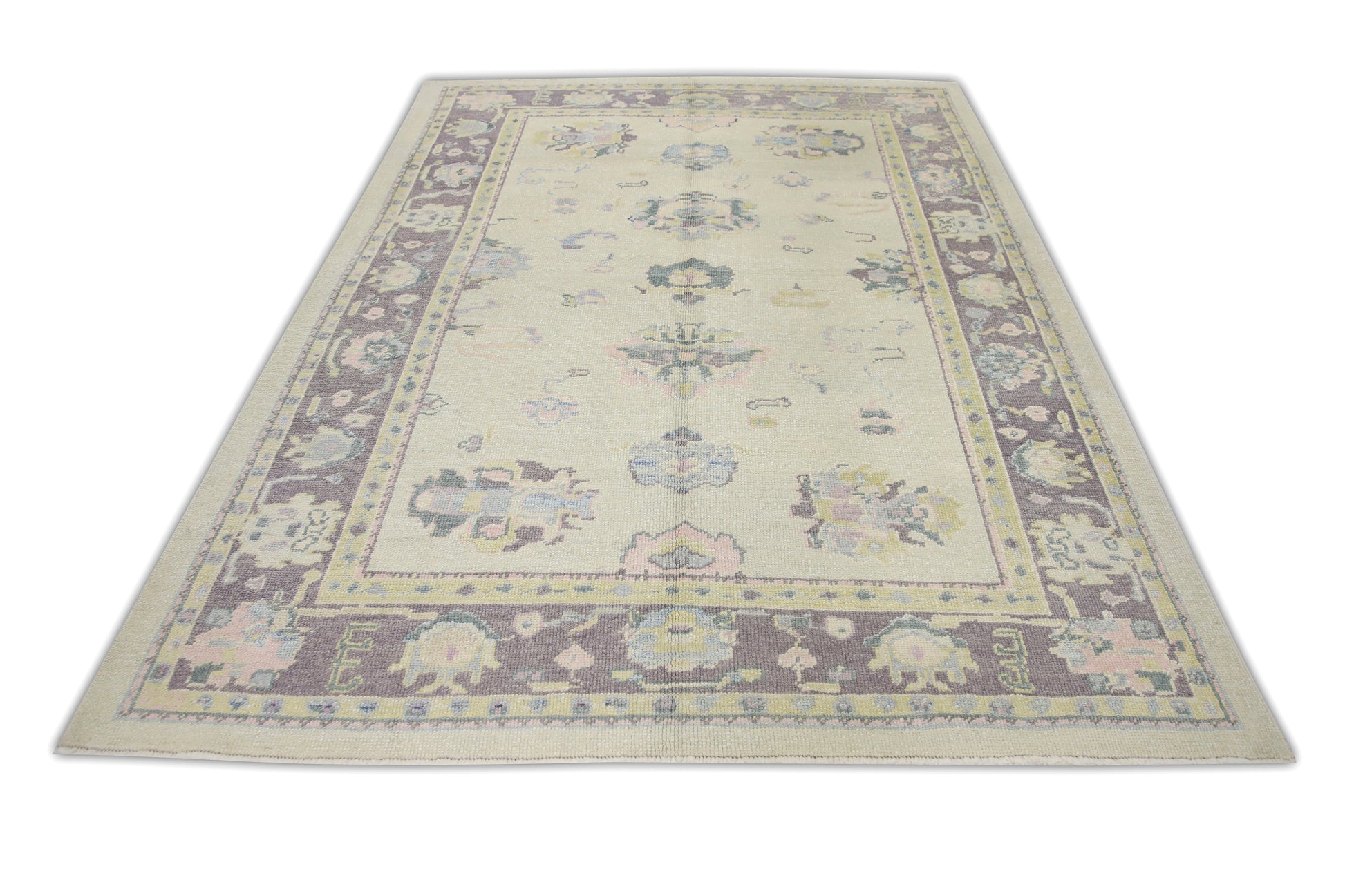 Turkish Oushak Rug 6'7" x 8'10" #2029