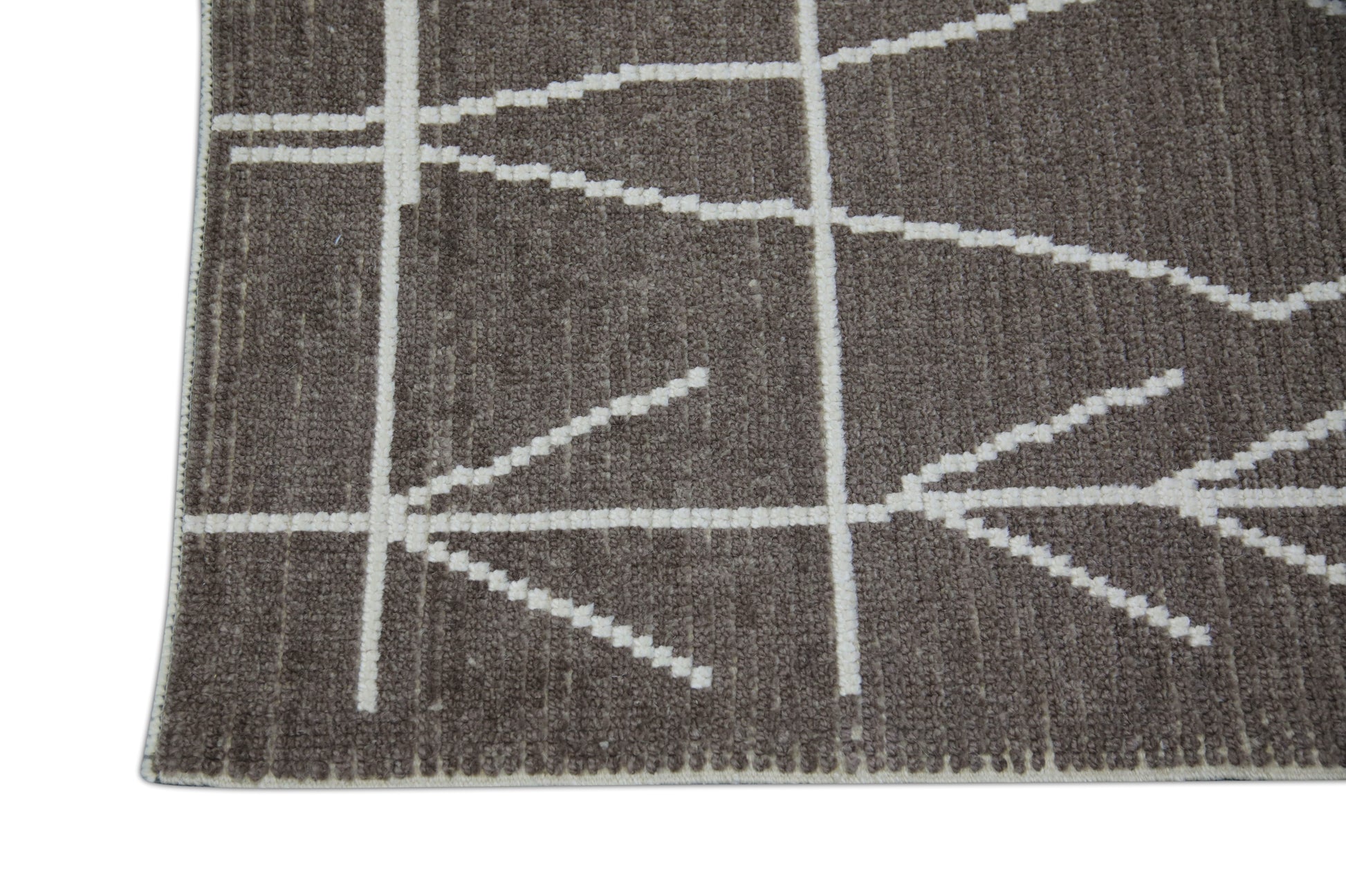 Turkish Tulu Rug Hand Knotted 2'10" x 10'7" #4747