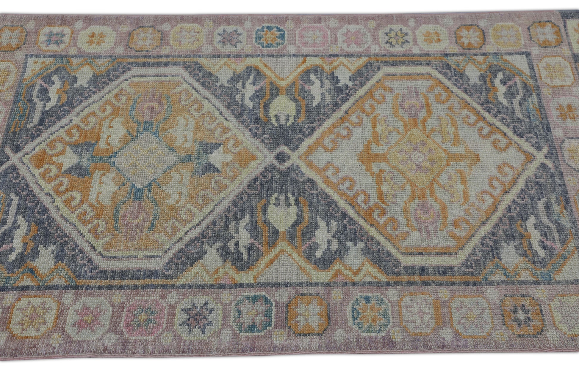 Turkish Oushak Rug 3'1" x 5'11" #2776