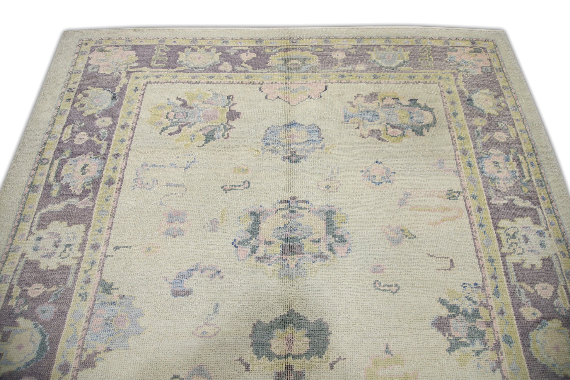 Turkish Oushak Rug 6'7" x 8'10" #2029