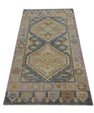 Turkish Oushak Rug 3'1" x 5'11" #2776