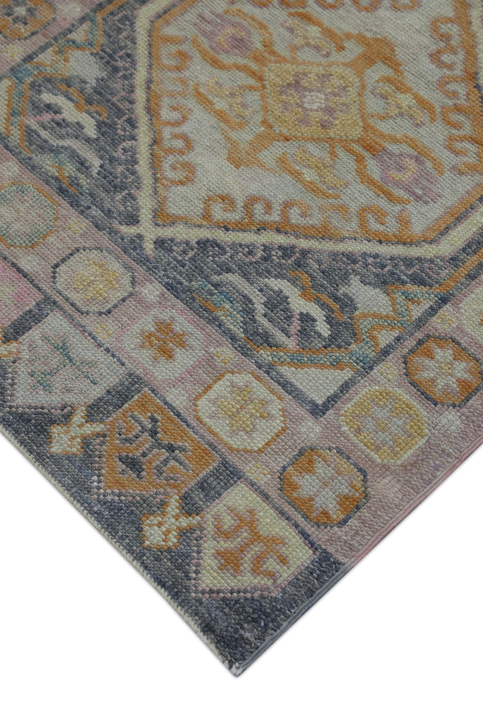 Turkish Oushak Rug 3'1" x 5'11" #2776