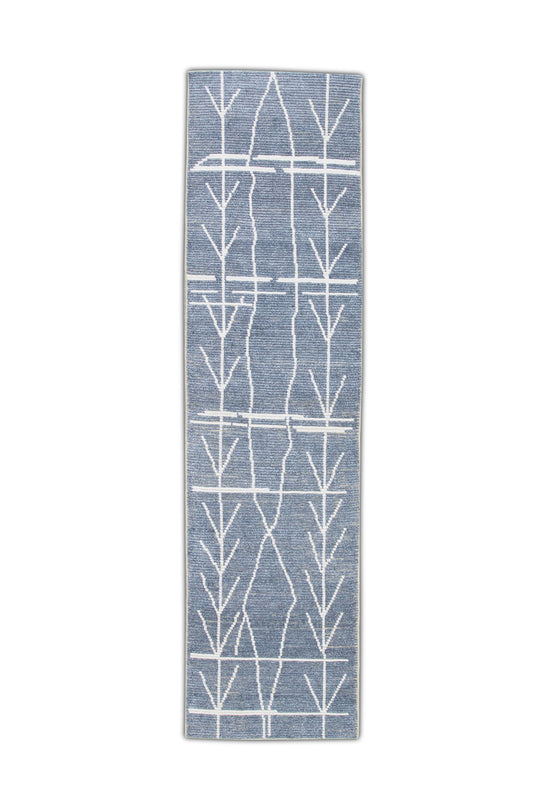 #4746 Oriental Flat Weave Turkish Kilim Rug 2'9" x 10'6"