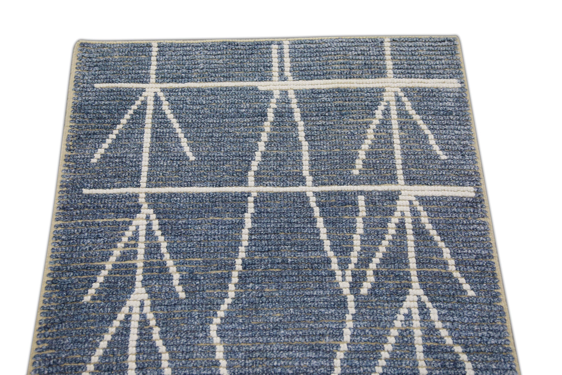 Turkish Tulu Rug Hand Knotted 2'9" x 10'6" #4746