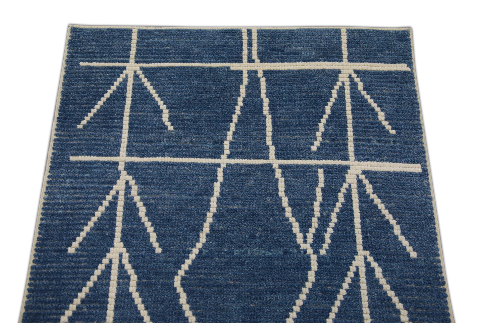 Turkish Tulu Rug Hand Knotted 2'10" x 10'4" #4744