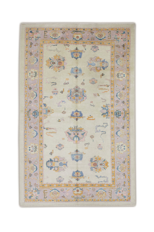 #2027 Turkish Oushak 6'2" x 10'