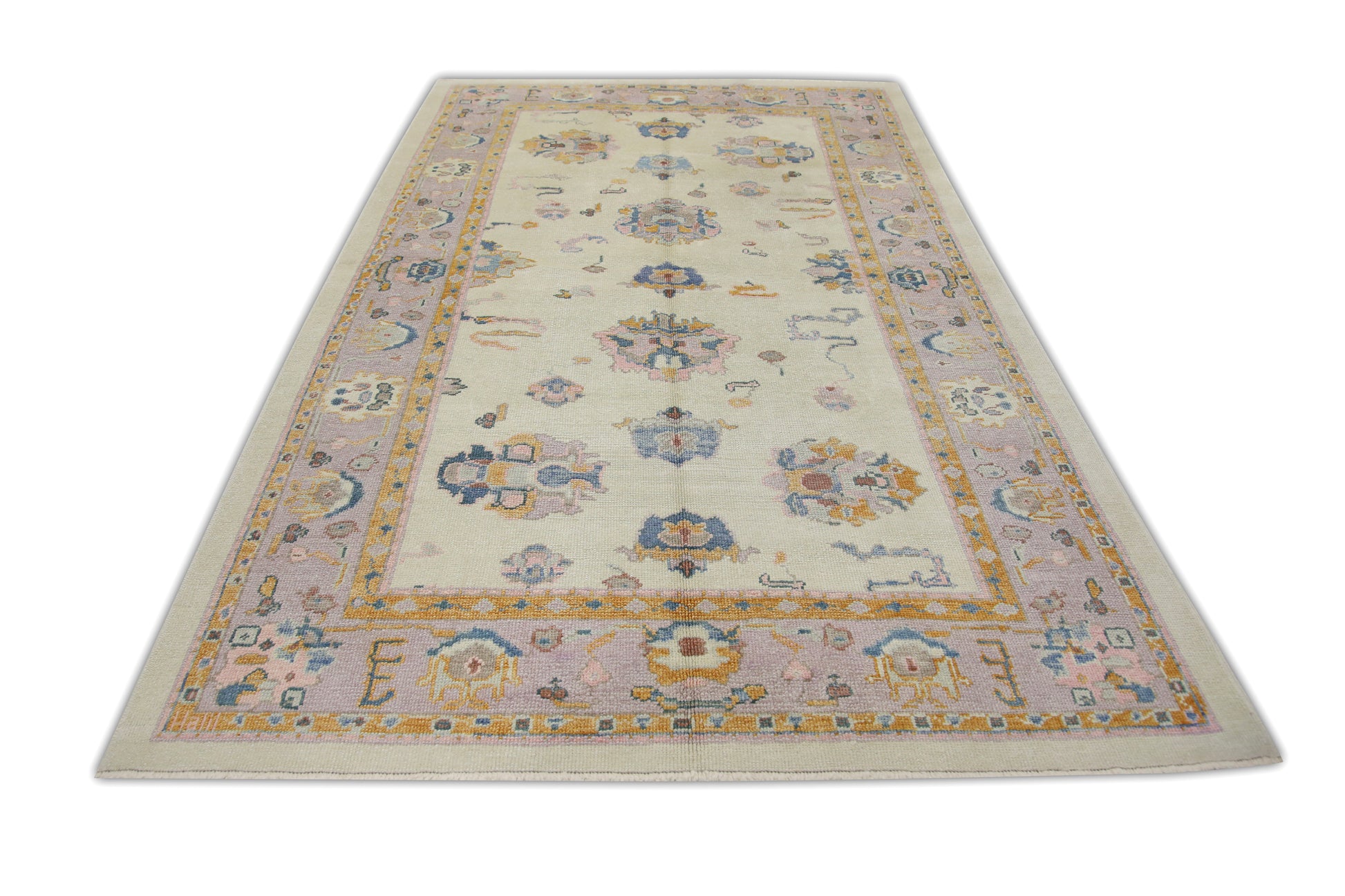 Turkish Oushak Rug 6'2" x 10' #2027