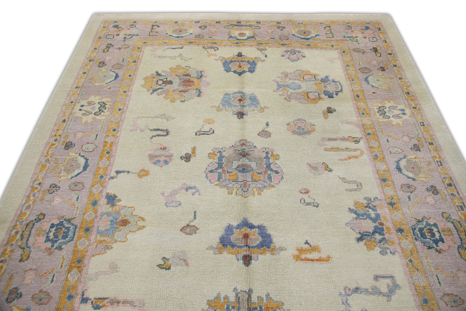 Turkish Oushak Rug 6'2" x 10' #2027