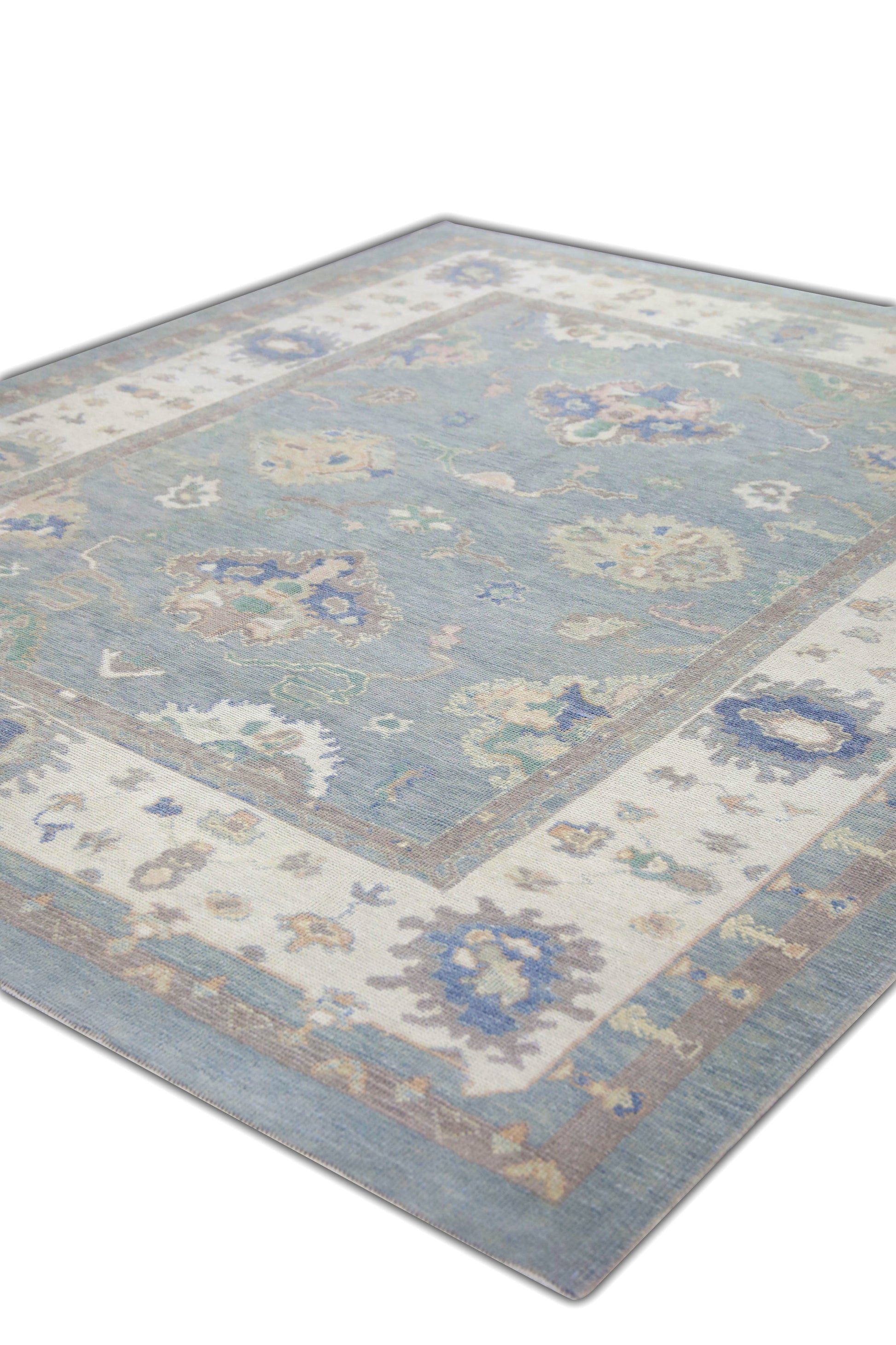 Turkish Oushak Rug 8'3" x  9'10" #5435