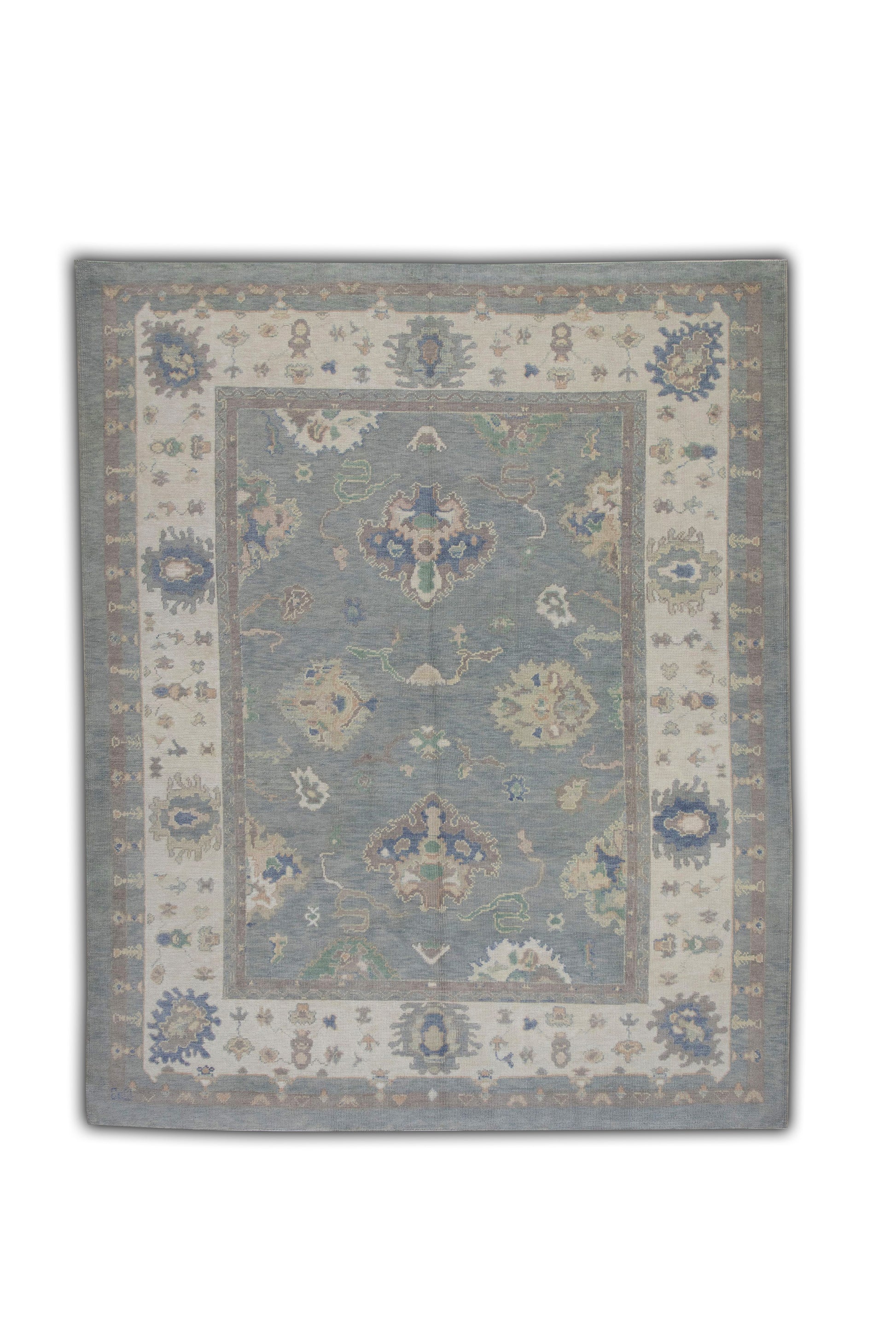 Turkish Oushak Rug 8'3" x  9'10" #5435