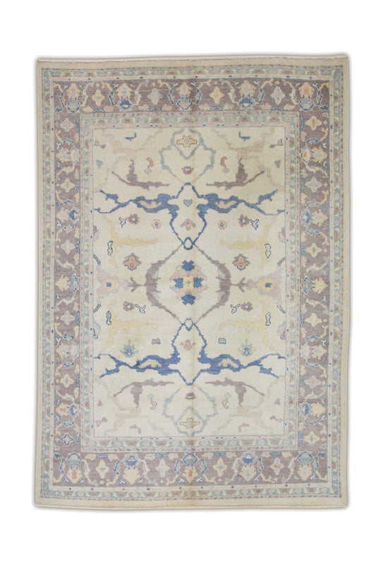 #2037 Turkish Oushak 6'11" x 10'