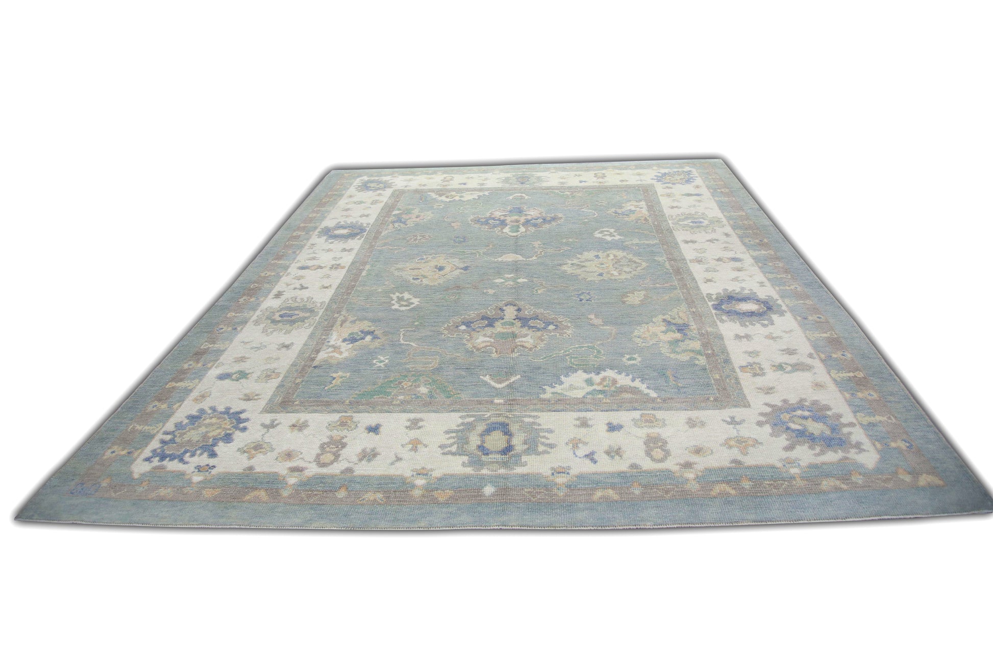 Turkish Oushak Rug 8'3" x  9'10" #5435