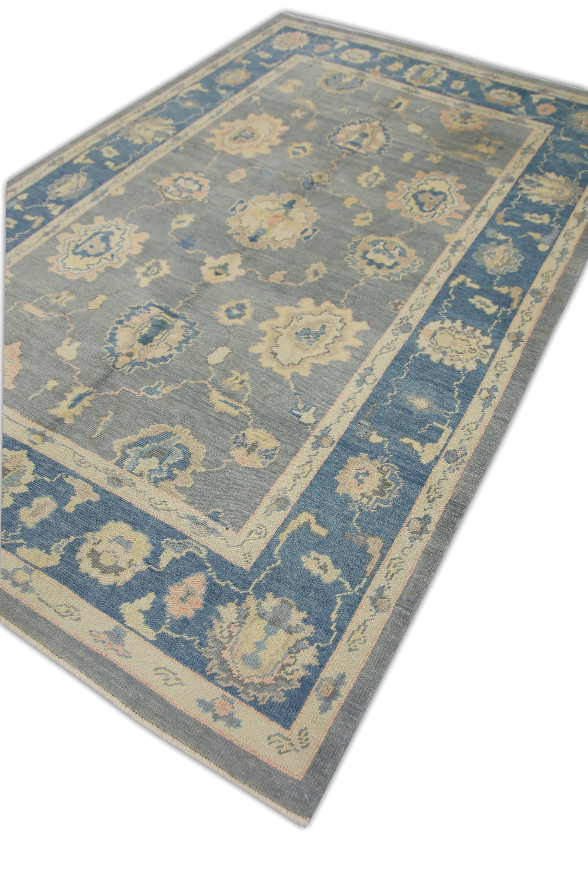 Turkish Oushak Rug 6'2" x 9'11" #2032