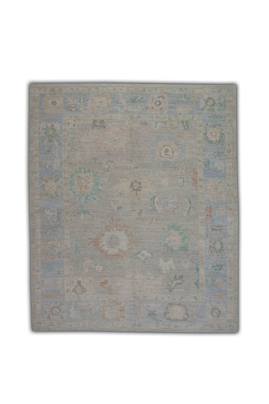 #5171 Turkish Oushak 8'5" x 10'4"