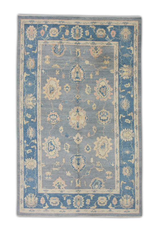 #2032 Turkish Oushak 6'2" x 9'11"