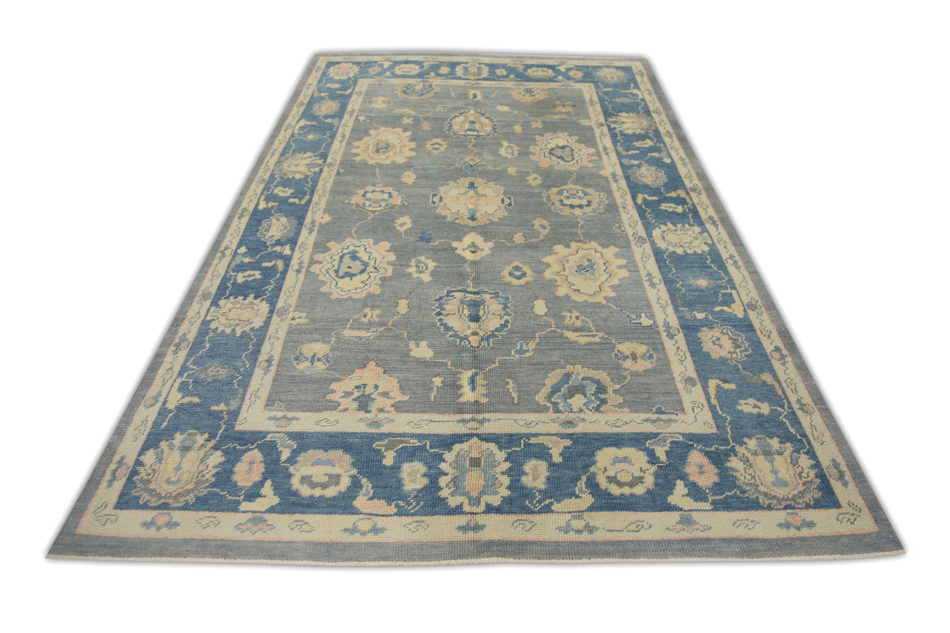 Turkish Oushak Rug 6'2" x 9'11" #2032