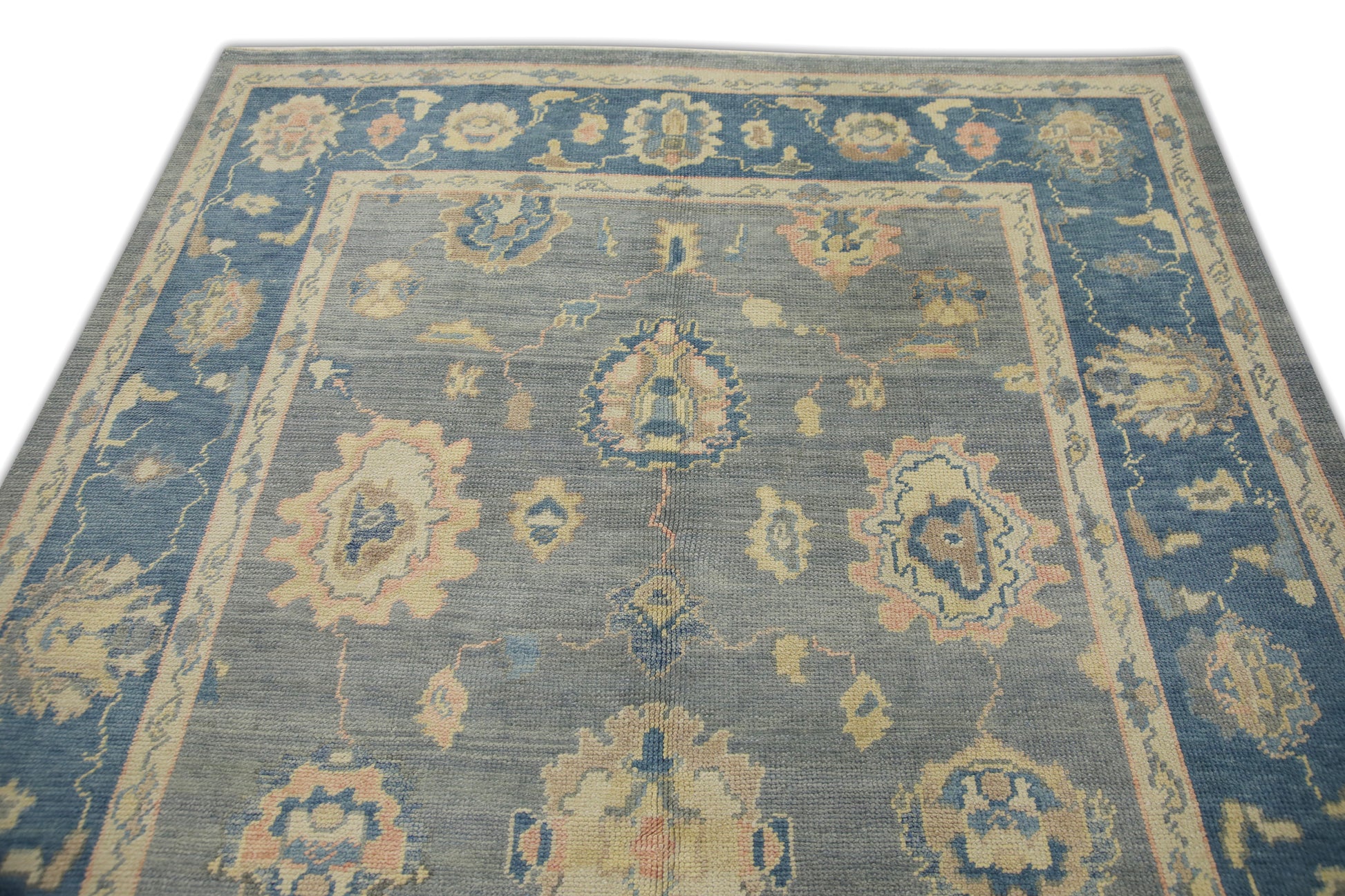 Turkish Oushak Rug 6'2" x 9'11" #2032