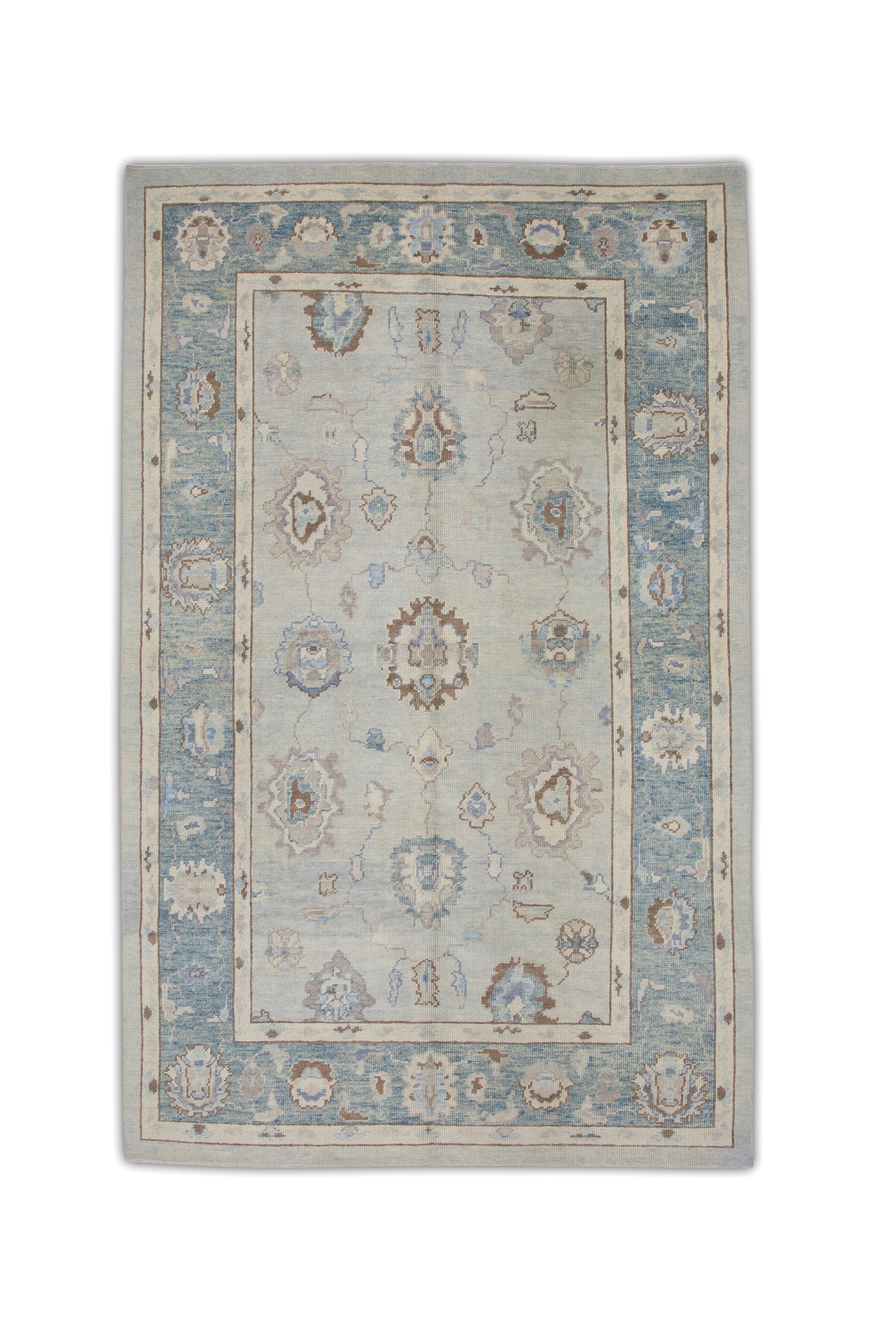 Turkish Oushak Rug 6' x 9'1" #2038