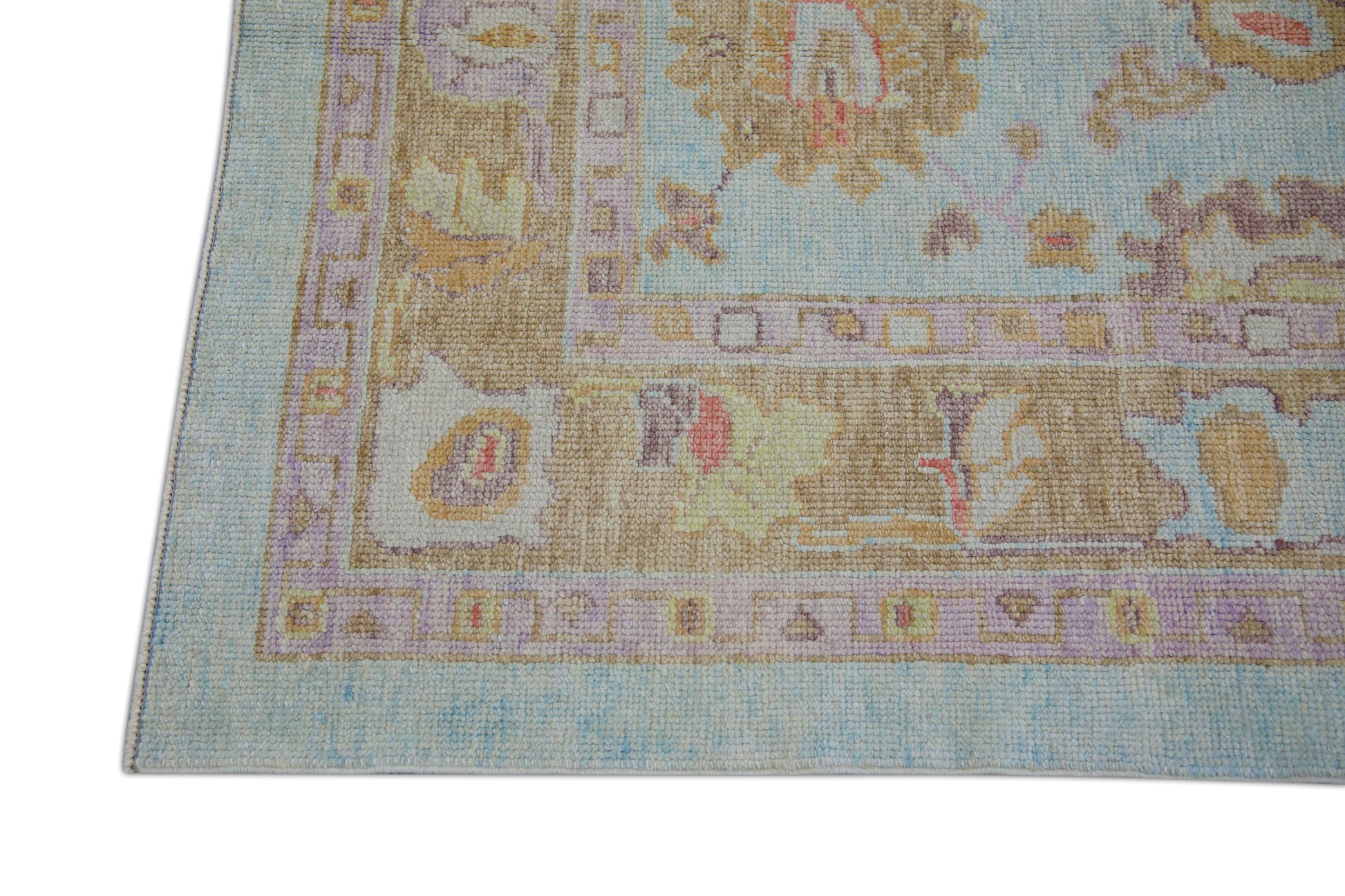 Turkish Oushak Rug 4'1" x 6' #4720