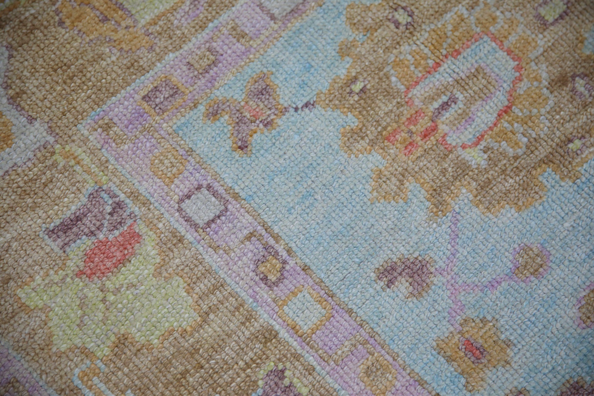 Turkish Oushak Rug 4'1" x 6' #4720