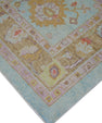 Turkish Oushak Rug 4'1" x 6' #4720