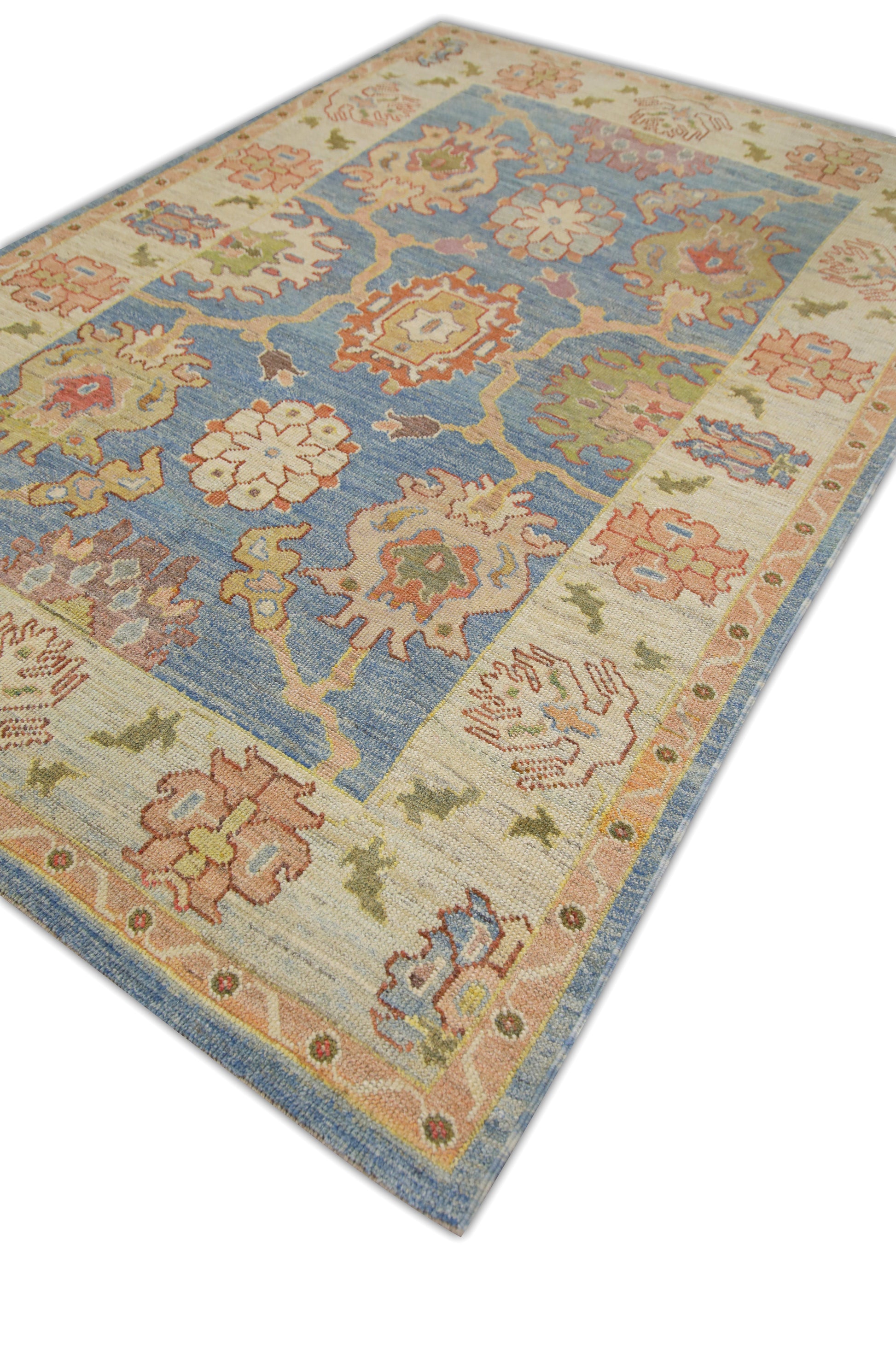 Turkish Oushak Rug 6'5" x 9'10" #6517