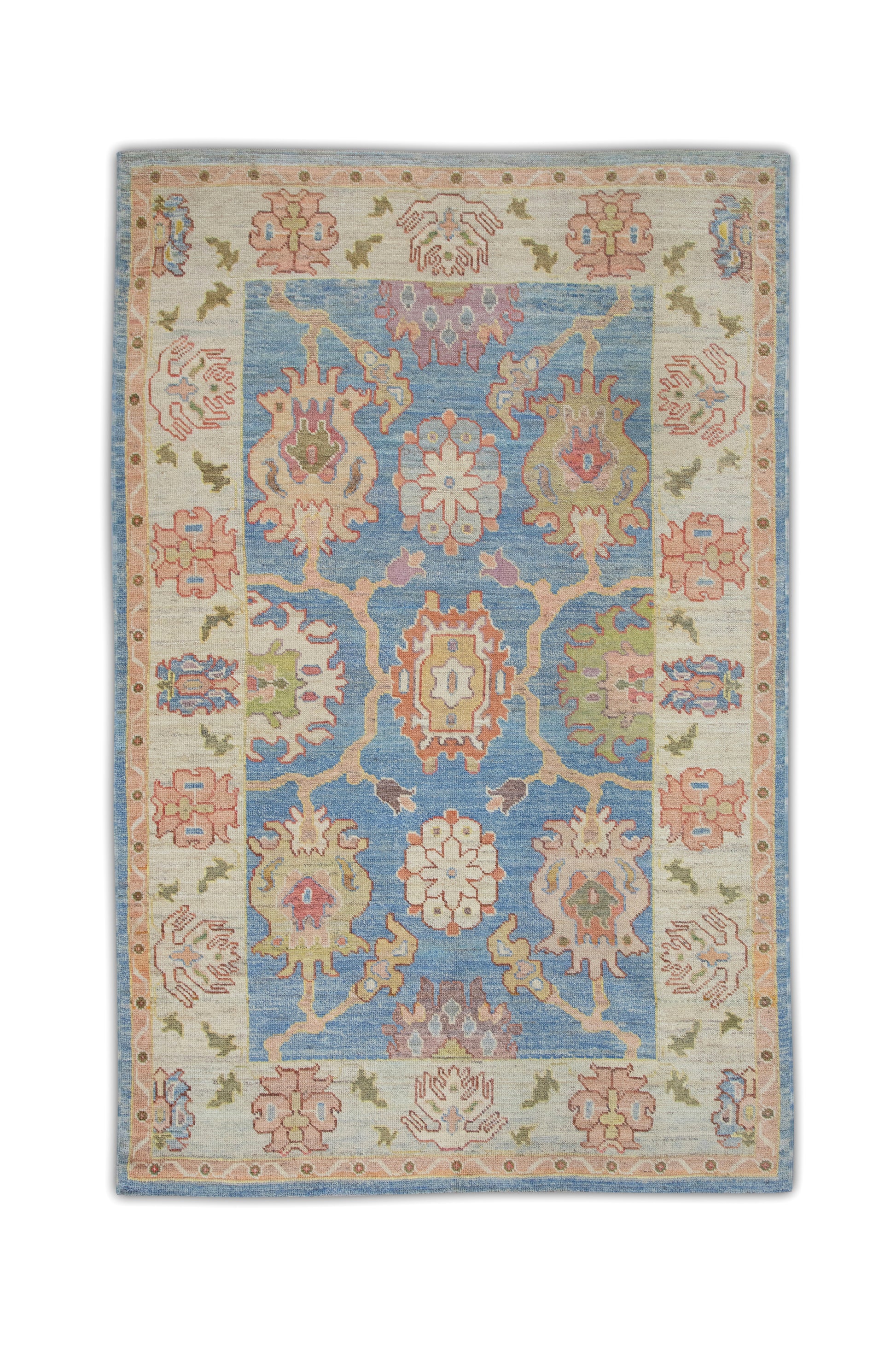 Turkish Oushak Rug 6'5" x 9'10" #6517