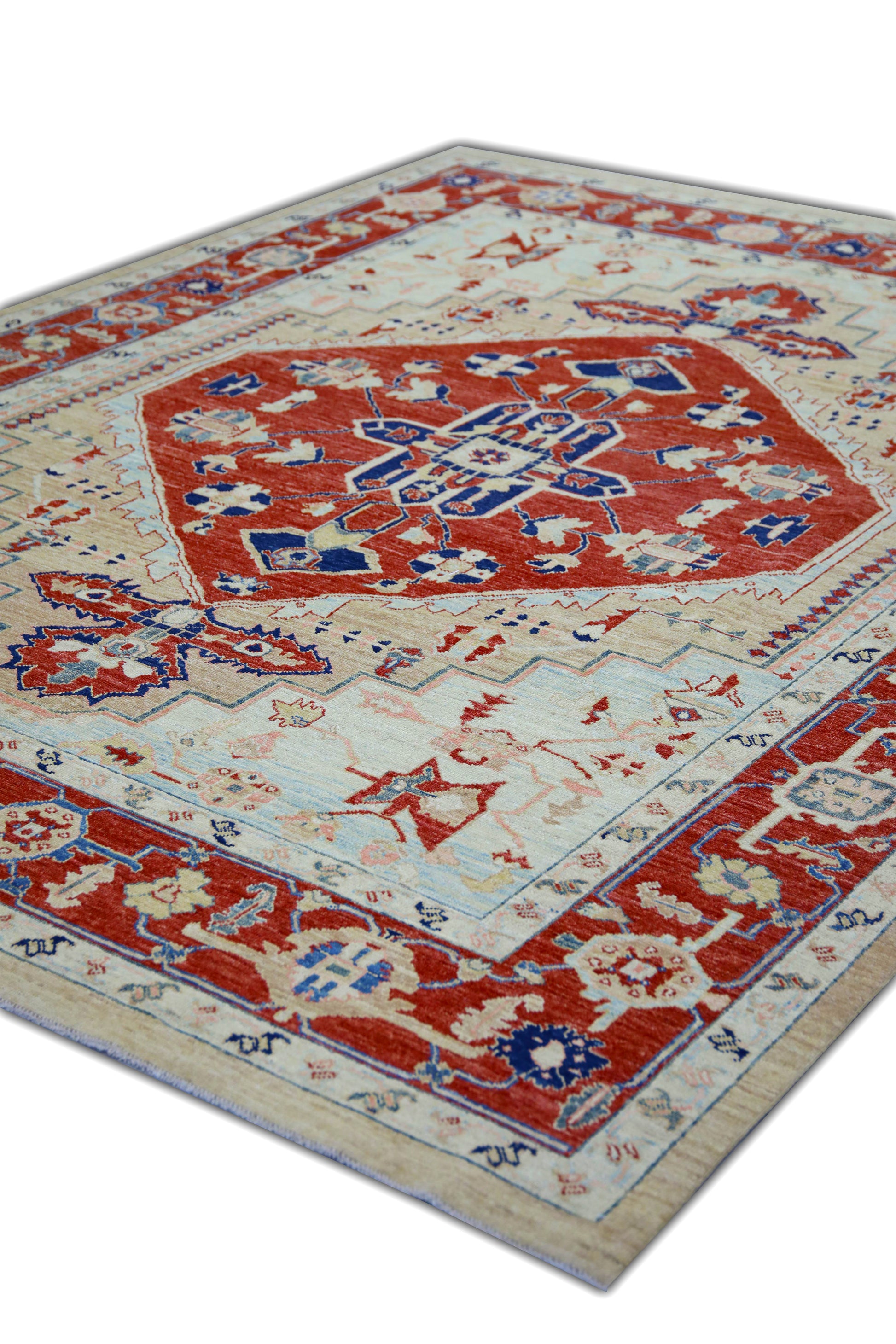 Turkish Antique Look Oushak Rug 7'10" x 10'  #364