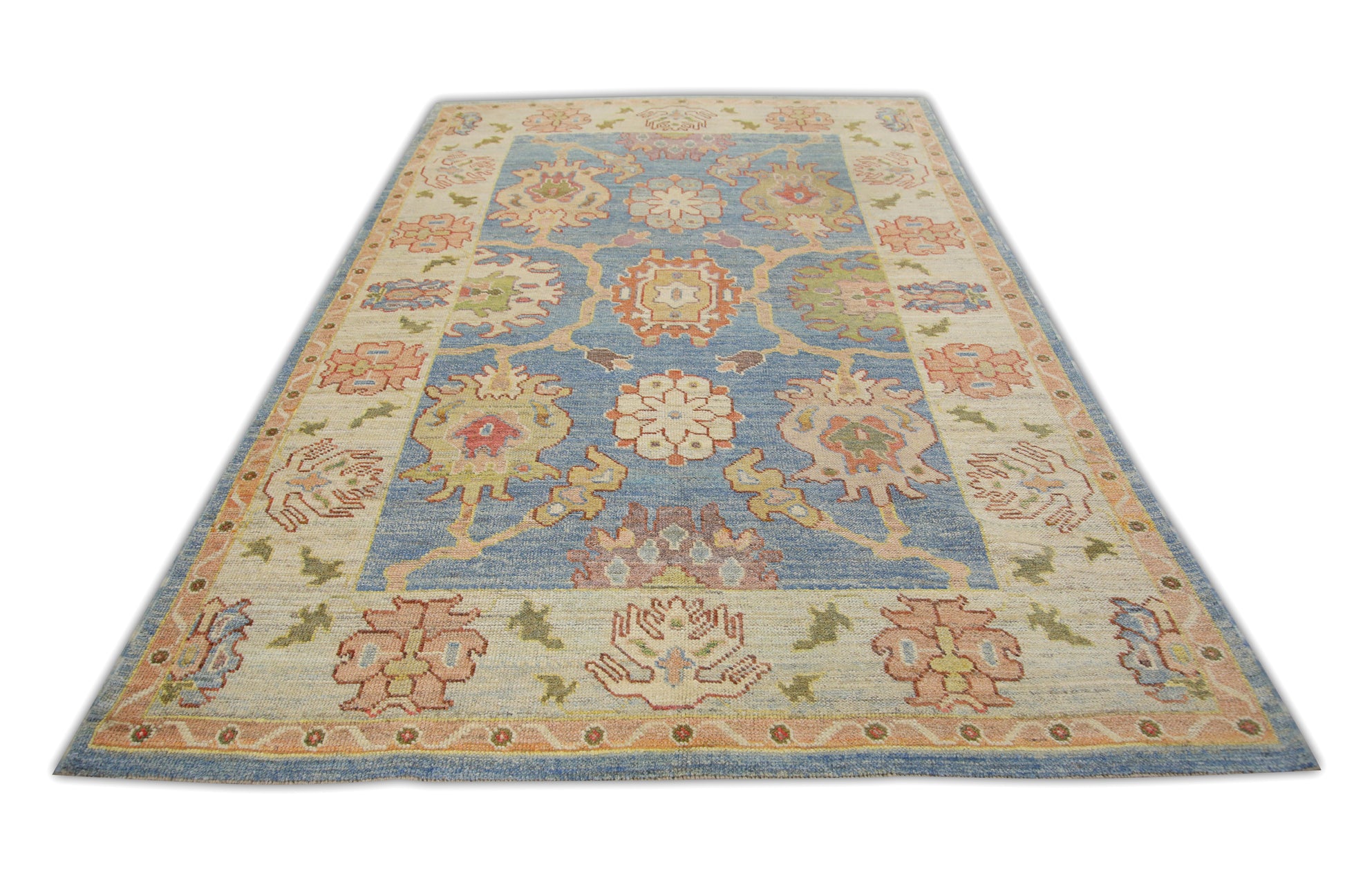 Turkish Oushak Rug 6'5" x 9'10" #6517
