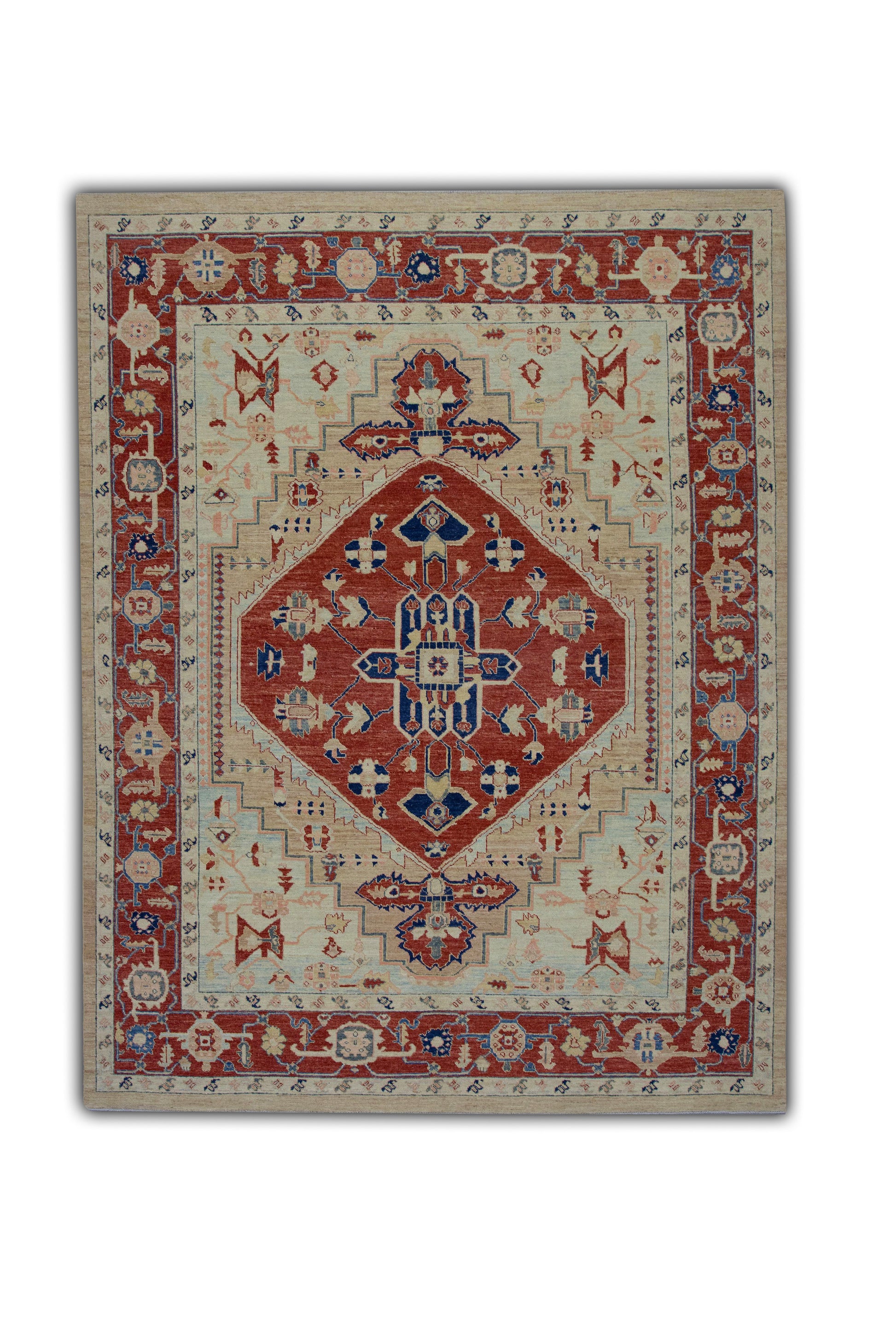 Turkish Antique Look Oushak Rug 7'10" x 10'  #364