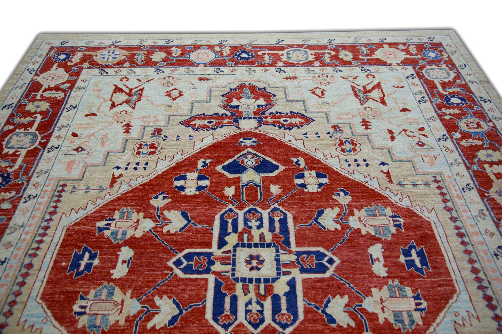Turkish Antique Look Oushak Rug 7'10" x 10'  #364