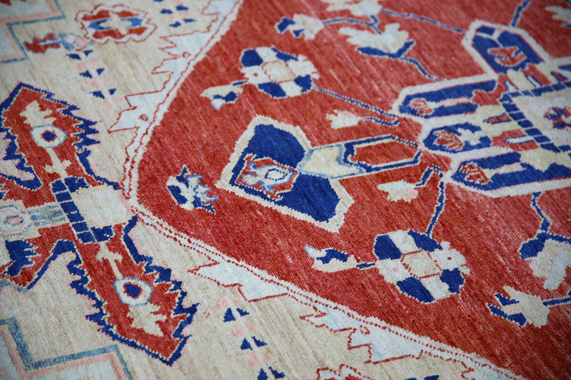 Turkish Antique Look Oushak Rug 7'10" x 10'  #364