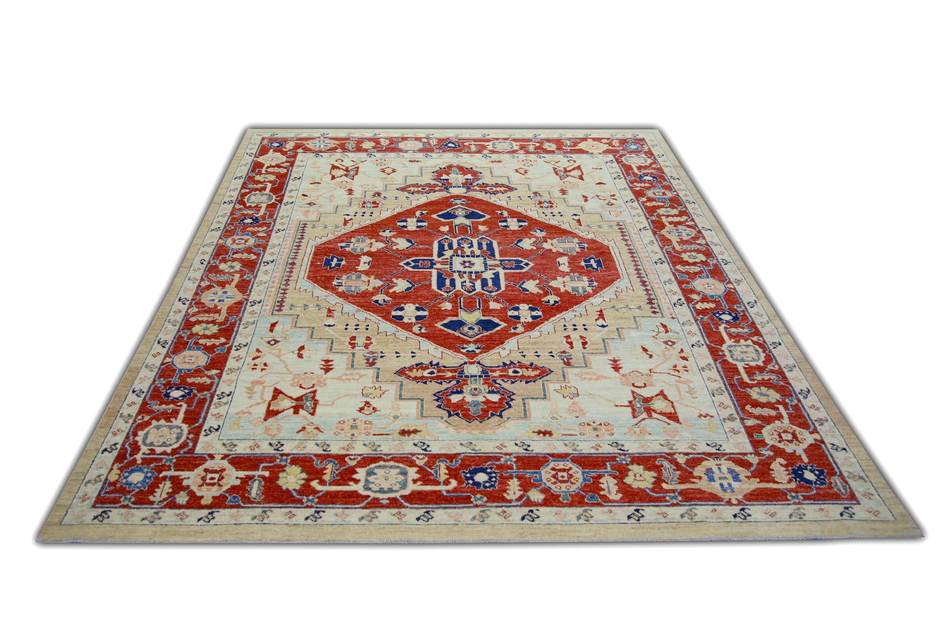 Turkish Antique Look Oushak Rug 7'10" x 10'  #364