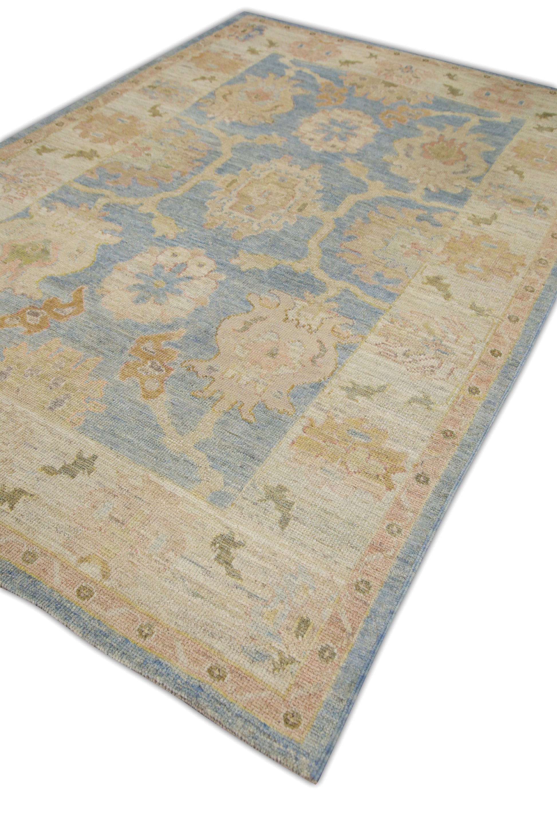 Turkish Oushak Rug 6'6" x 9'8" #6519