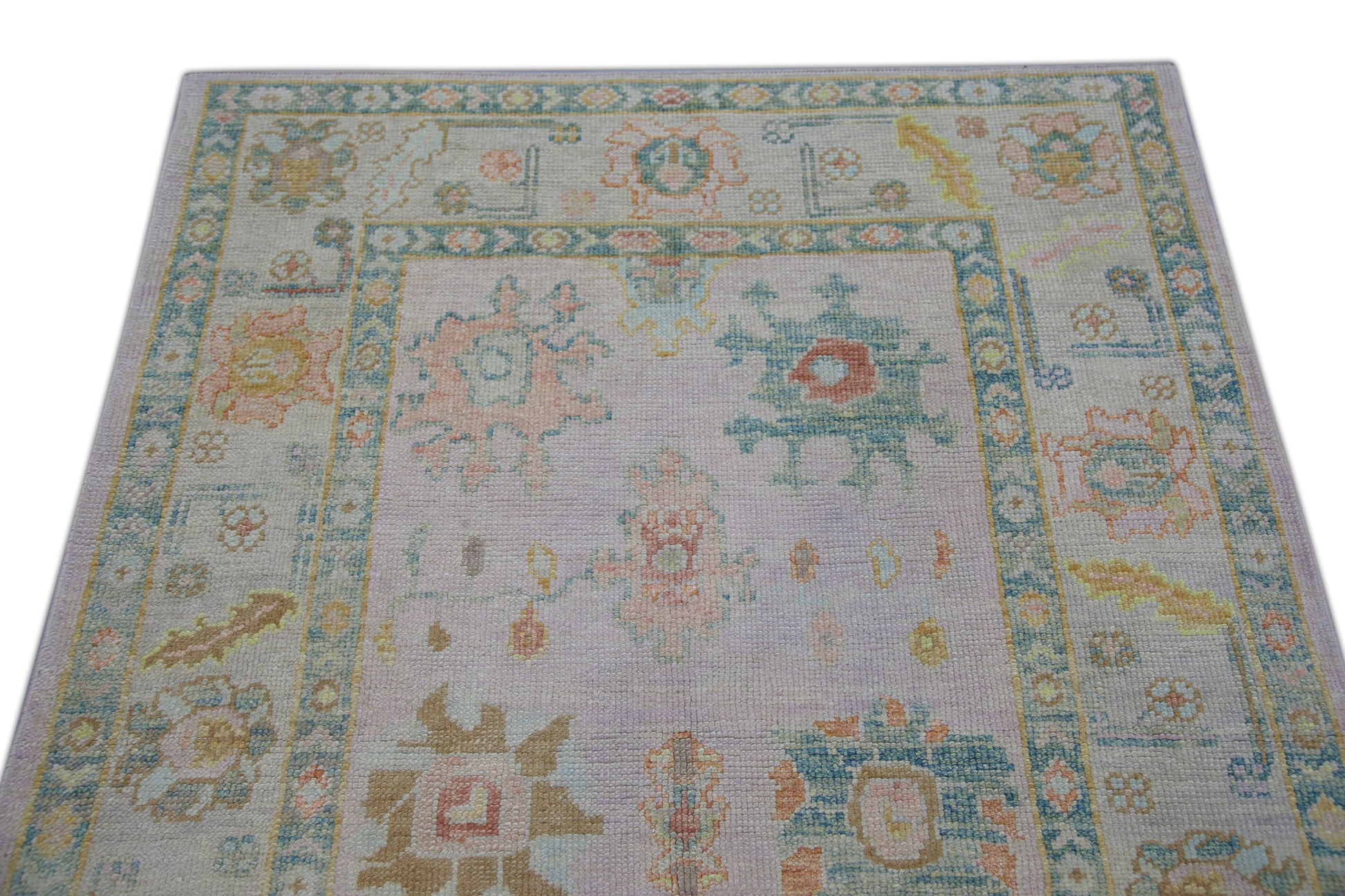Turkish Oushak Rug 4' x 5'11" #4712